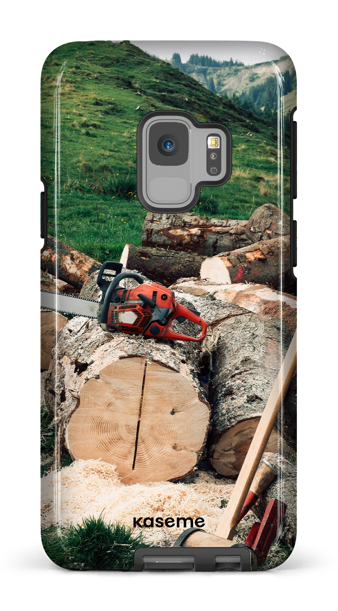Galaxy S9 Tough Timber Cut -