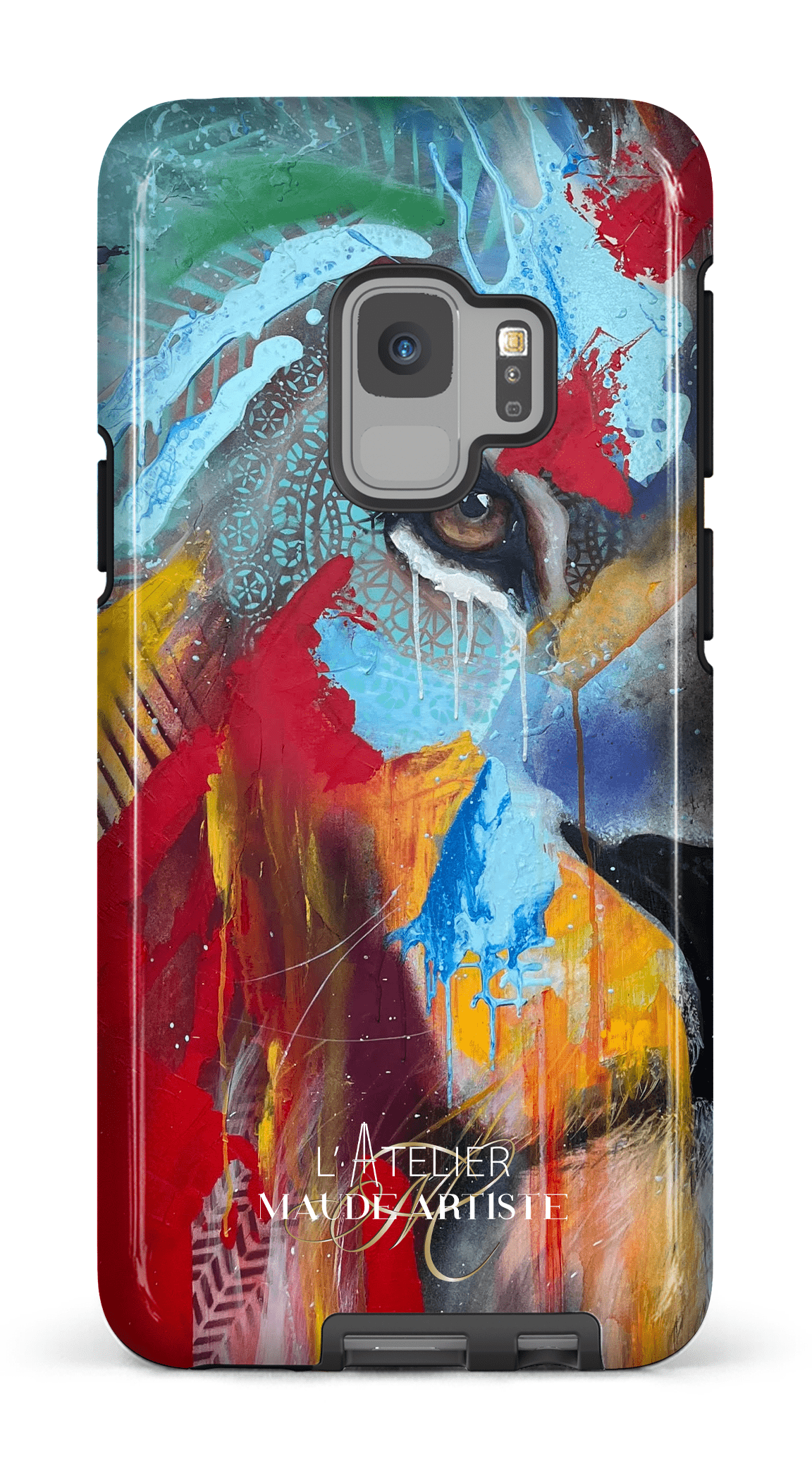 Galaxy S9 Tough Waves by Maude -