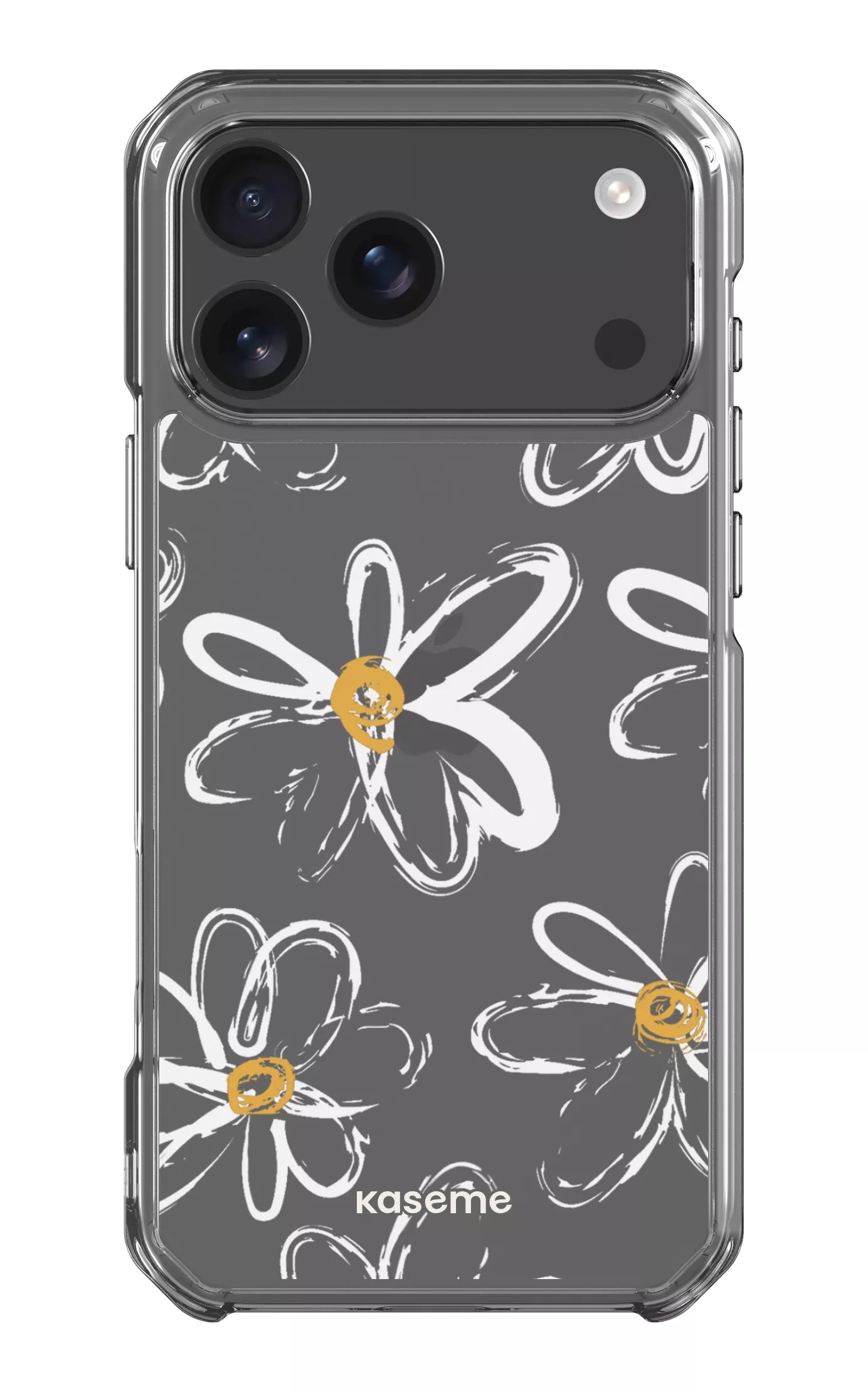  Give me flowers Clear Case -
