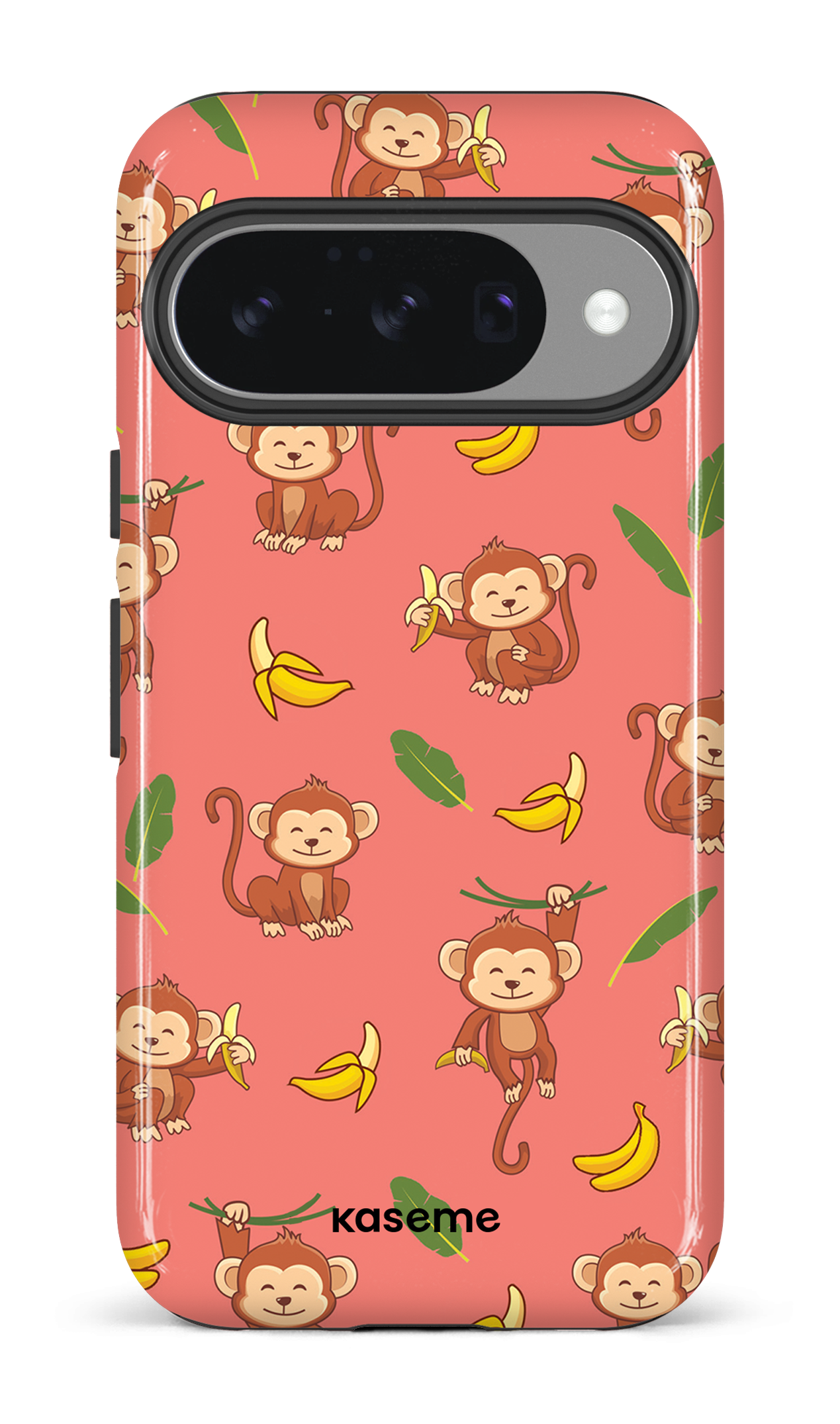 Google Pixel 10 Impact (Gloss) Happy Monkey red -