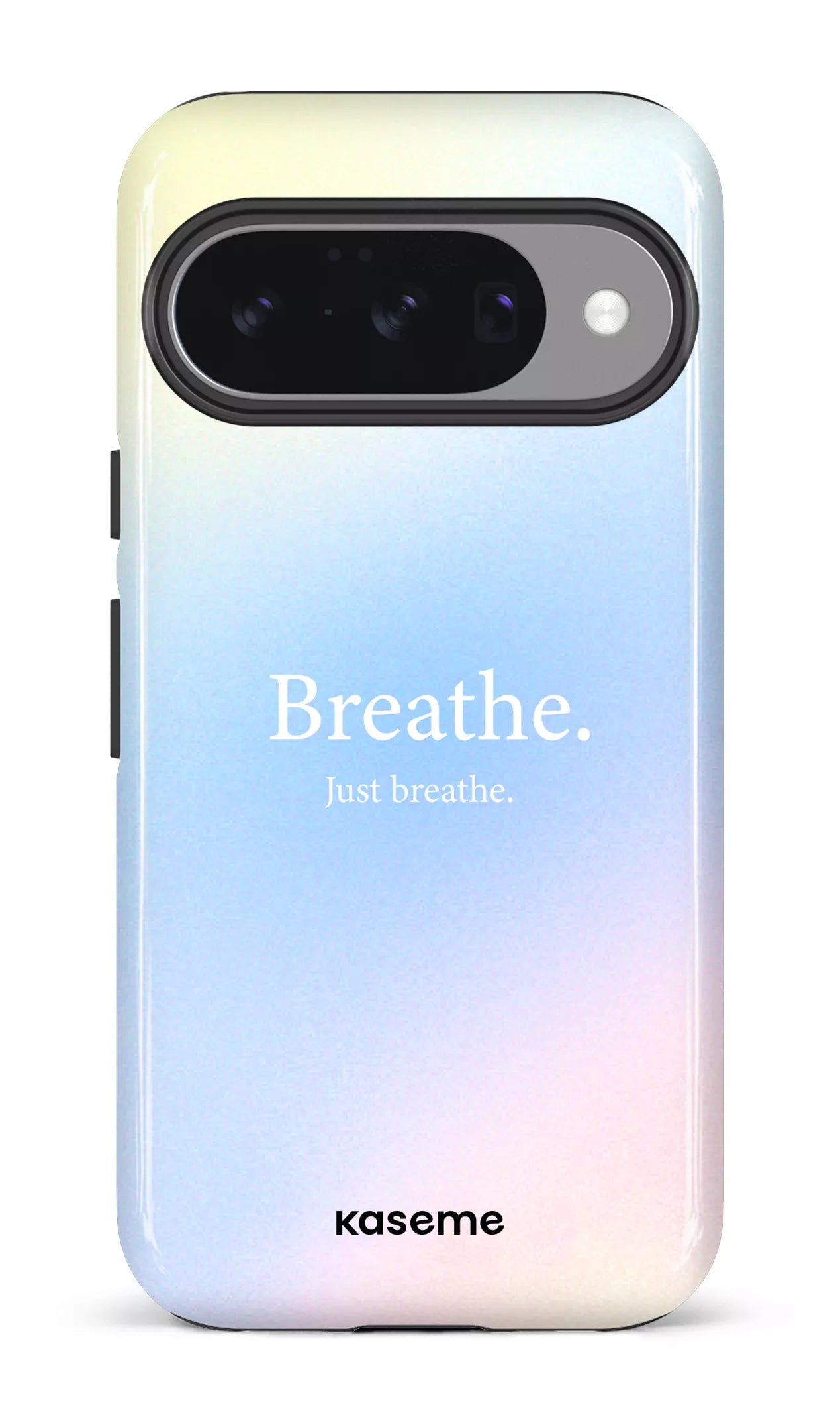 Google Pixel 10 Impact (Gloss) Just breathe blue -
