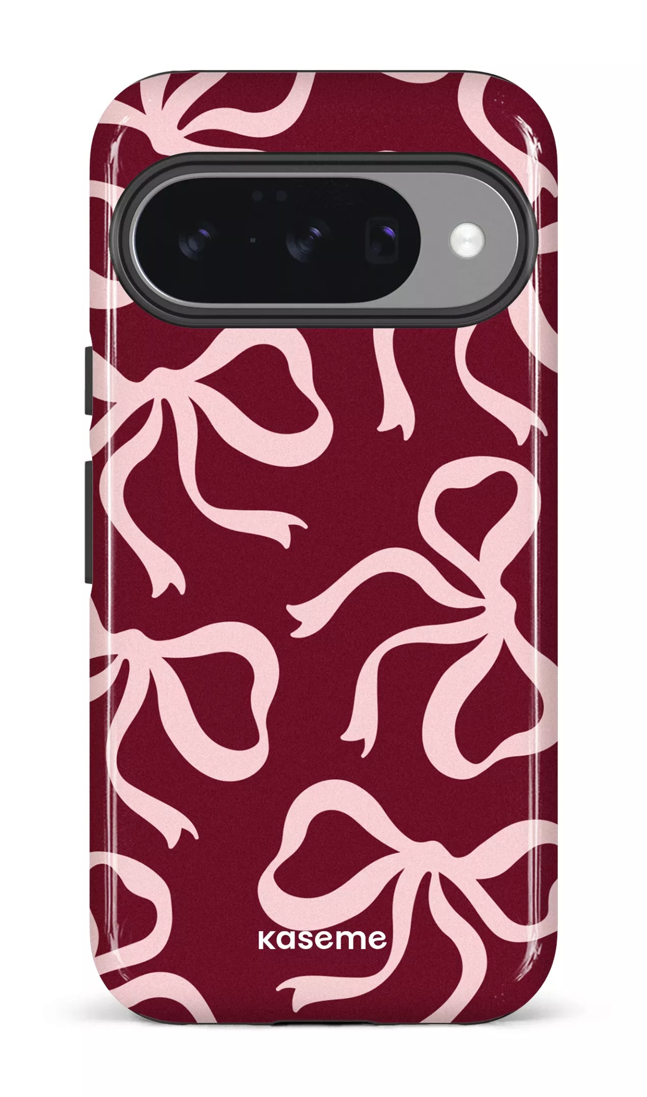 Google Pixel 10 Impact (Gloss) Lace Burgundy & Pink -