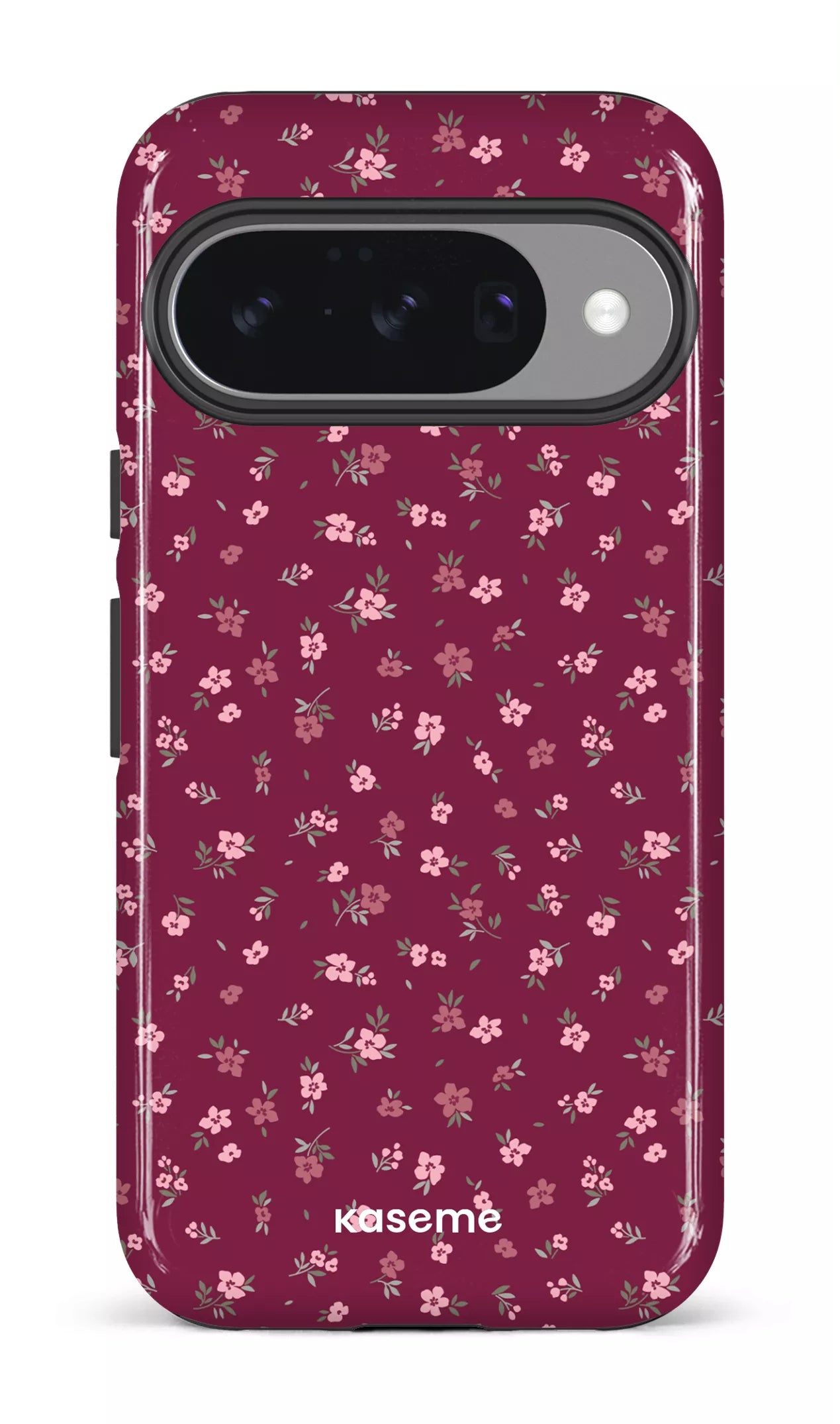 Google Pixel 10 Impact (Gloss) Porcelain Blossom Burgundy -