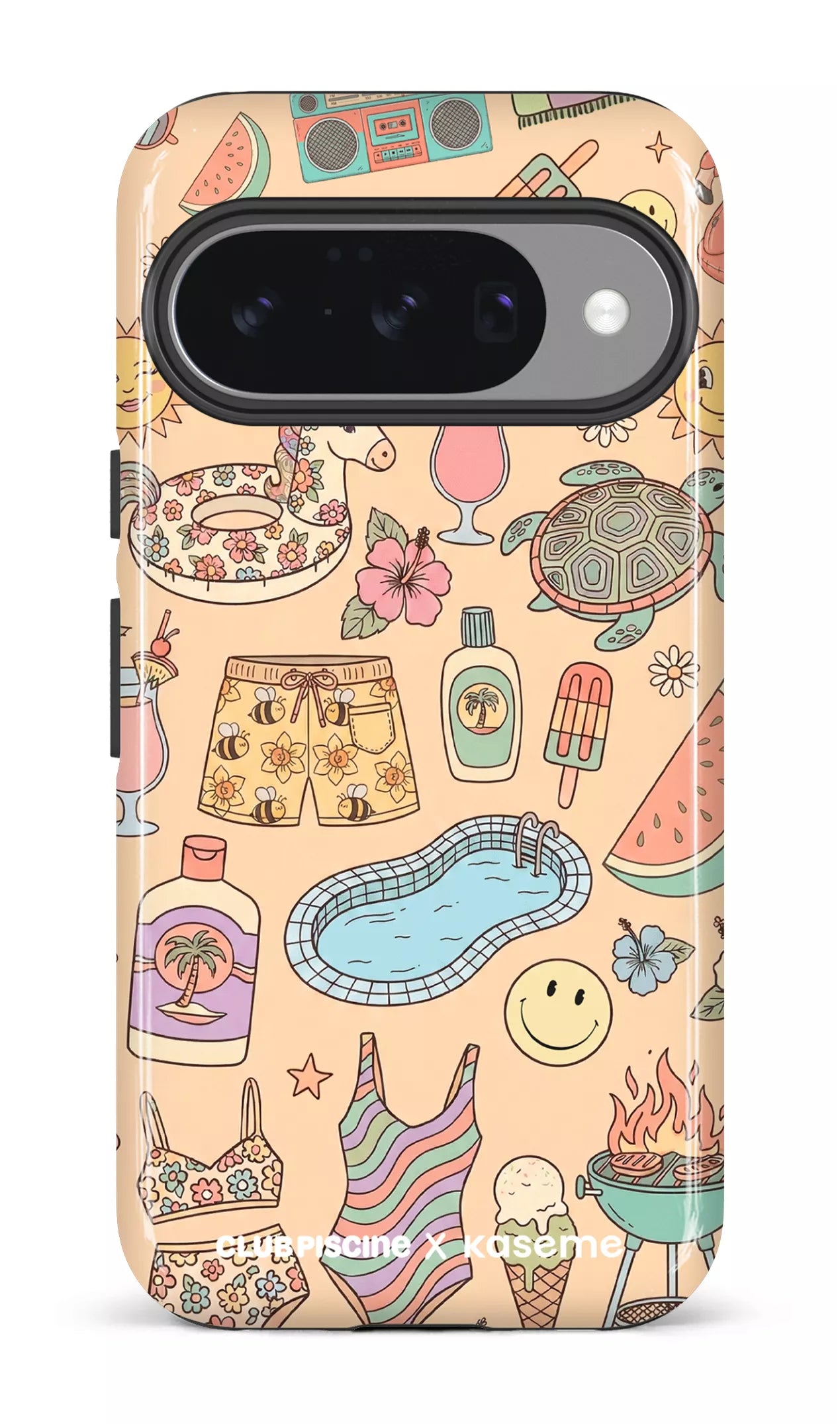 Google Pixel 10 Impact (Gloss) Summer Icon by Club Piscine -