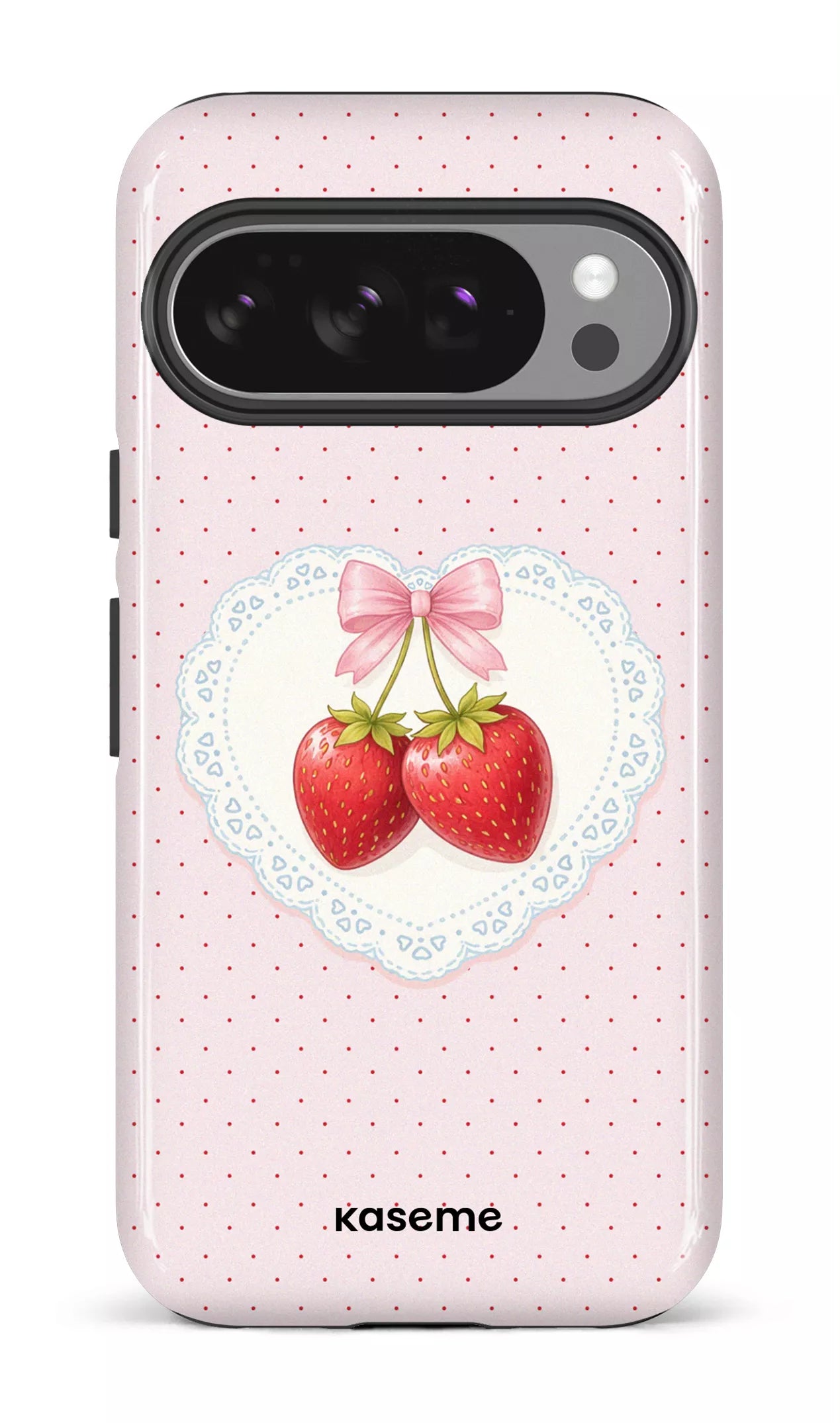 Google Pixel 10 Pro Impact (Gloss) Fresa Lace Pink -