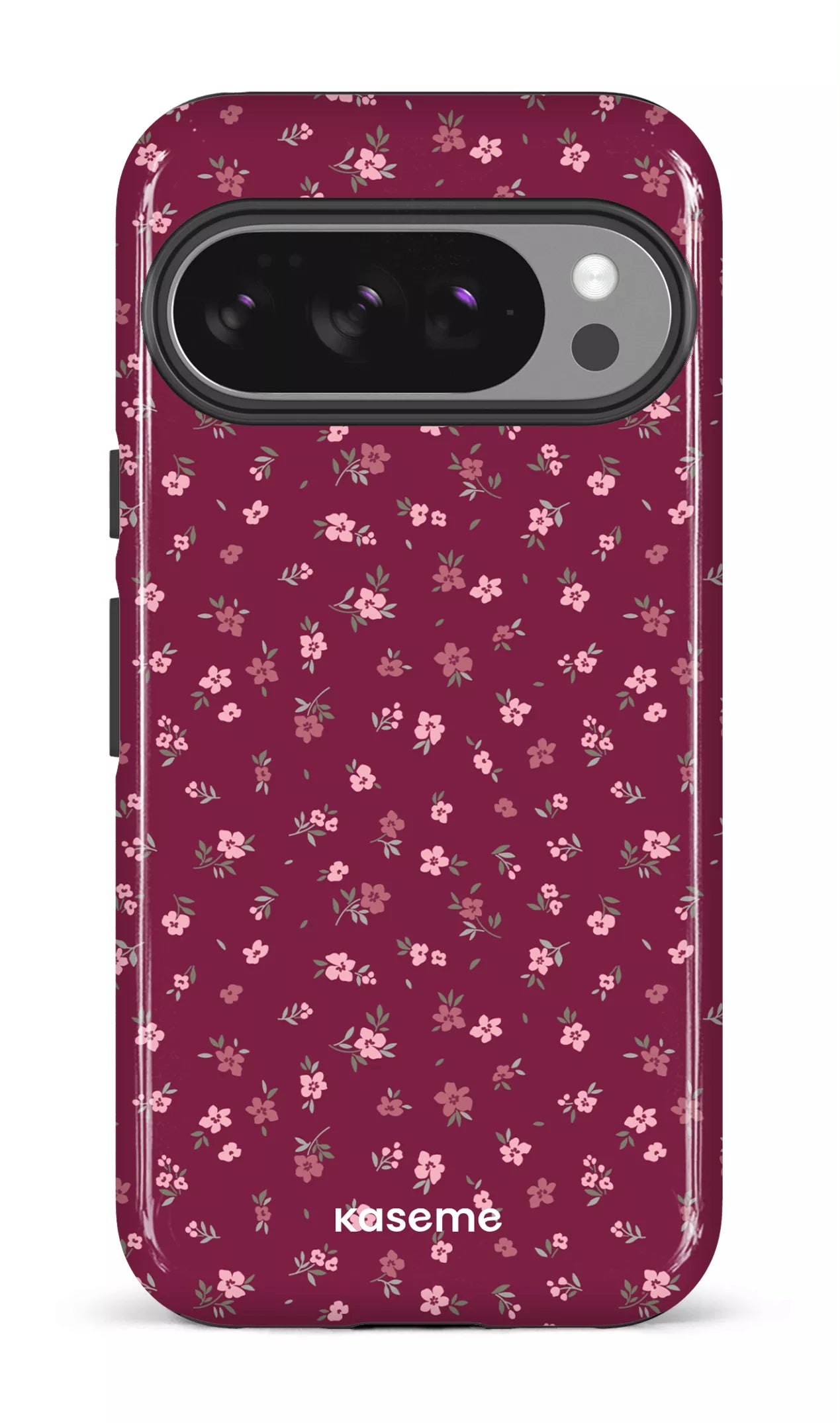 Google Pixel 10 Pro Impact (Gloss) Porcelain Blossom Burgundy -