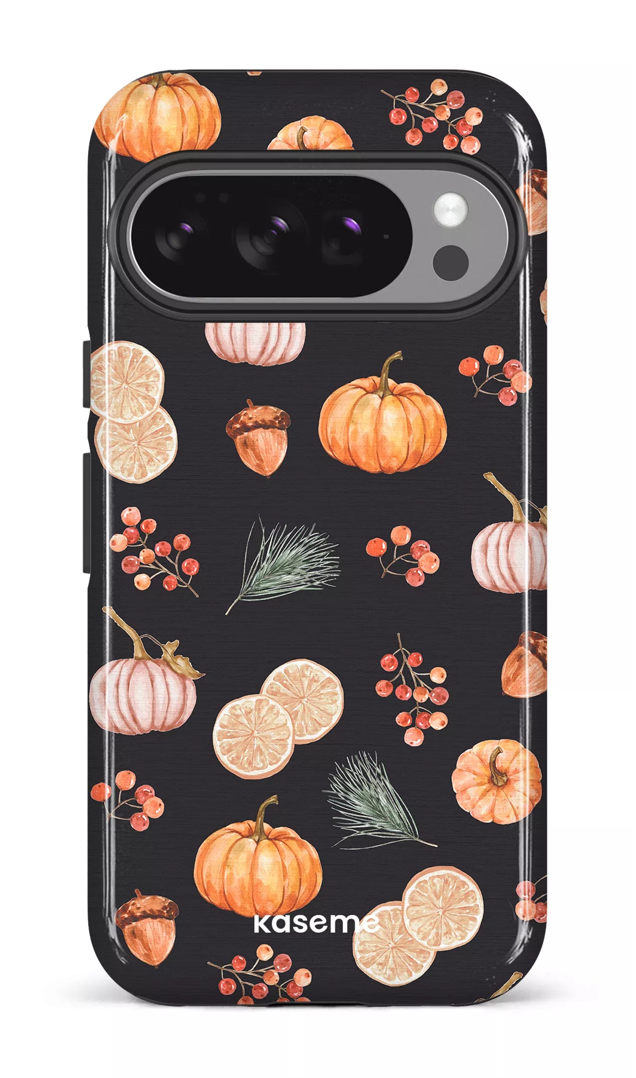 Google Pixel 10 Pro Impact (Gloss) Pumpkin Garden Black -