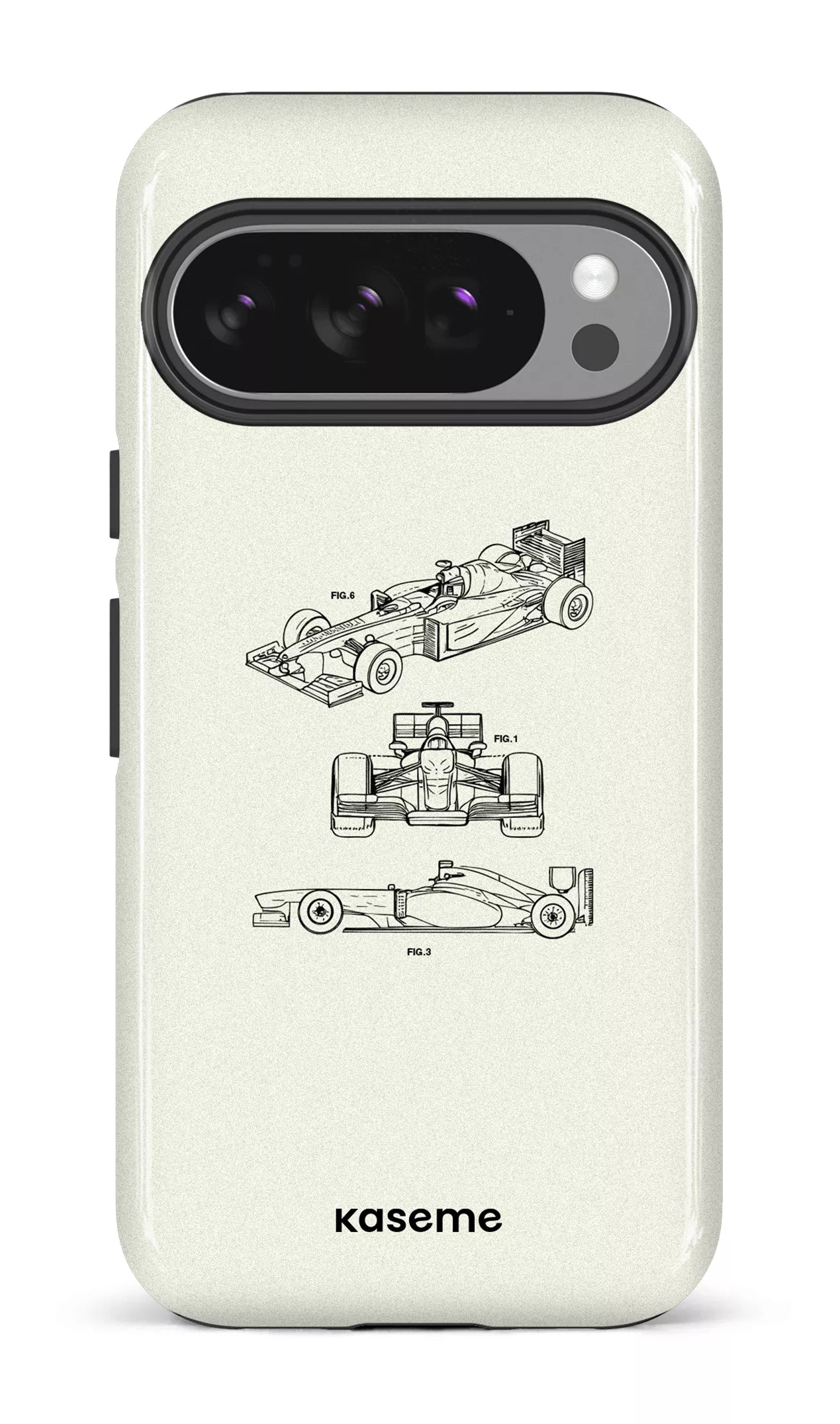 Google Pixel 10 Pro Impact (Gloss) Sport Car White -