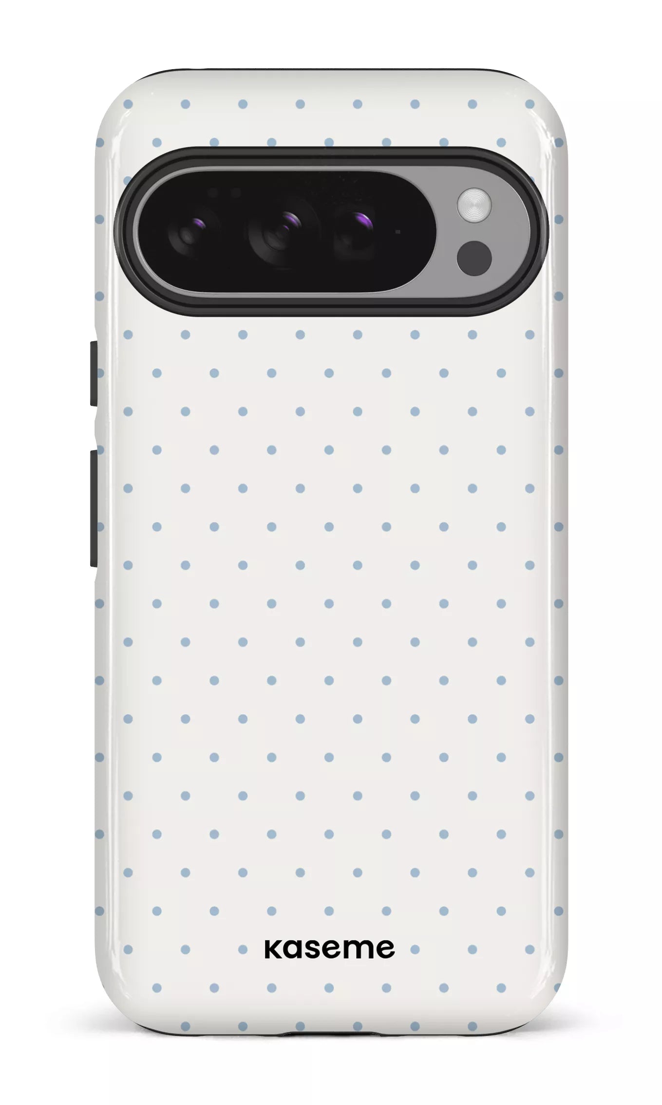 Google Pixel 10 Pro XL Impact (Gloss) Ditsy White & Blue -