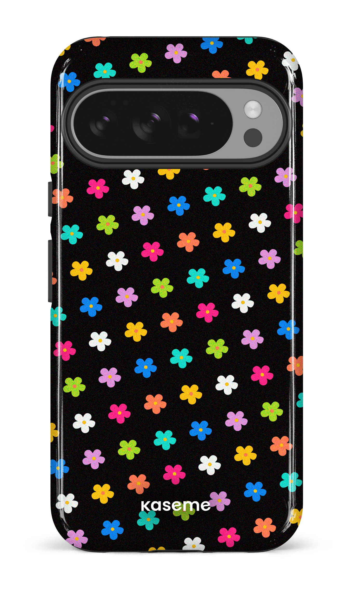 Google Pixel 10 Pro XL Impact (Gloss) Joyful Flowers Black -