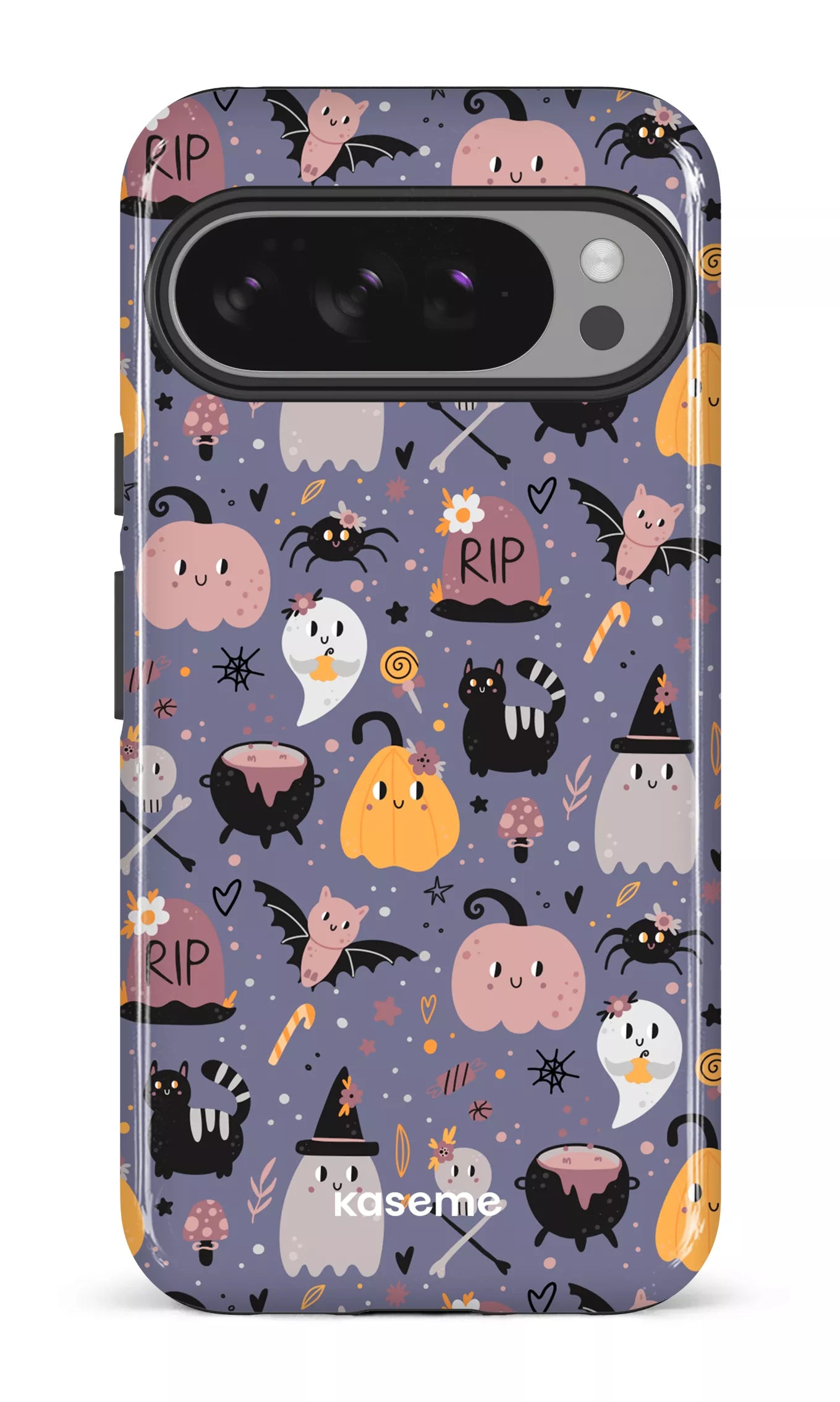 Google Pixel 10 Pro XL Impact (Gloss) Trick or Threat Purple -
