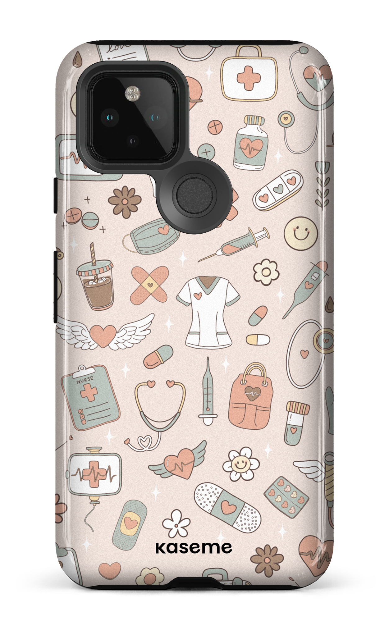 Google Pixel 5 Tough Code Beige -
