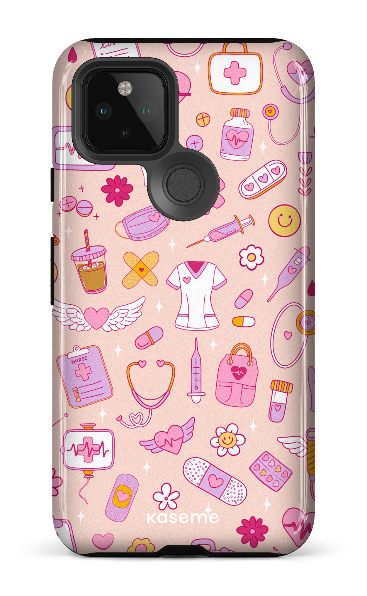 Google Pixel 5 Tough Code Pink -
