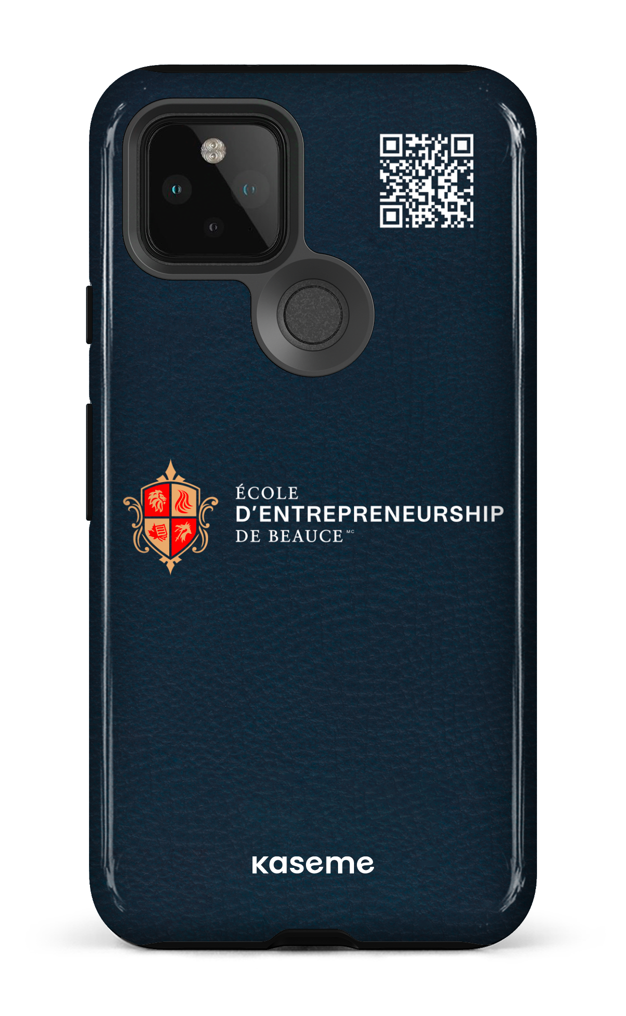 Google Pixel 5 Tough EEB Bleu QR -