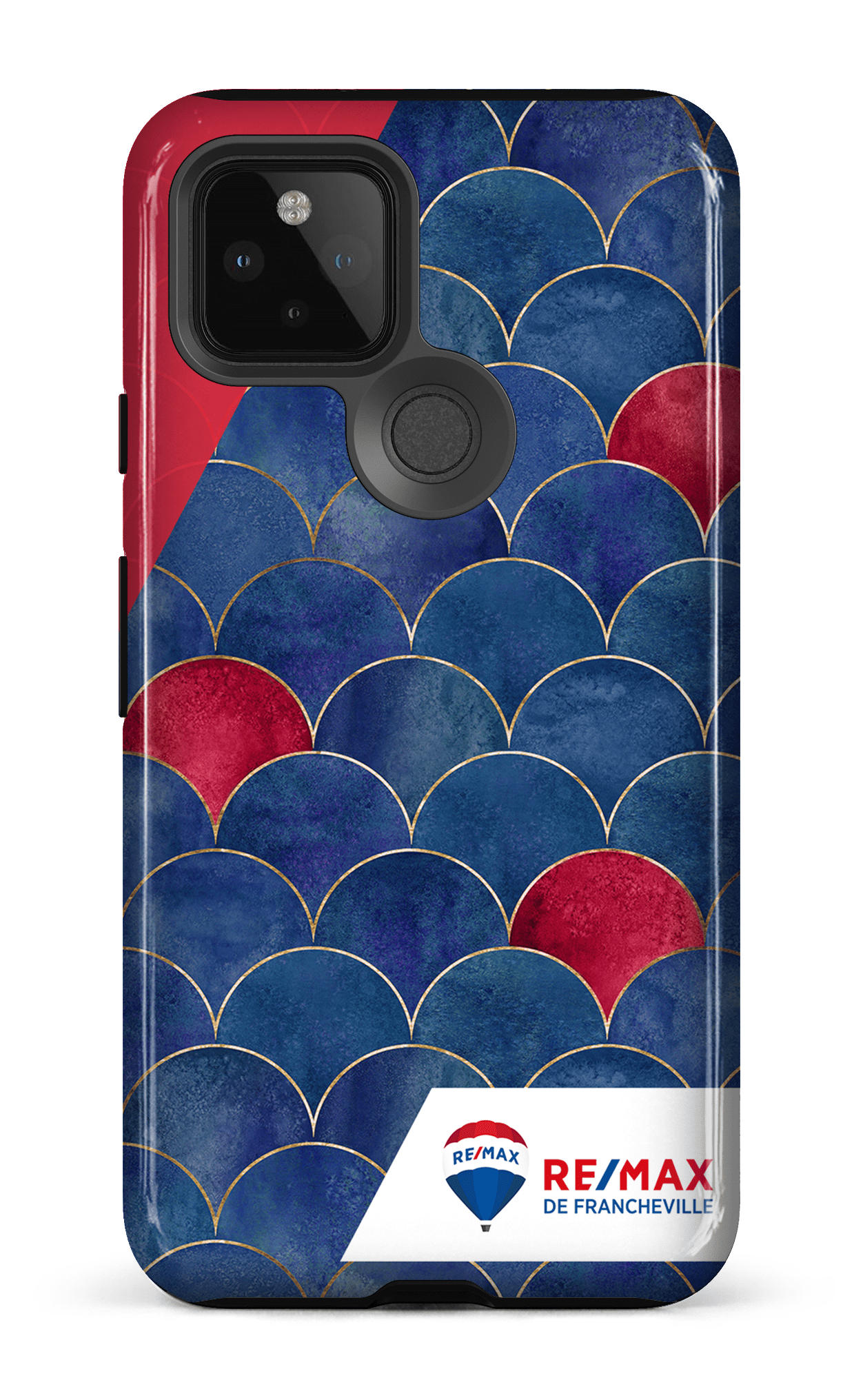 Google Pixel 5 Tough Écailles bicolores de Francheville -