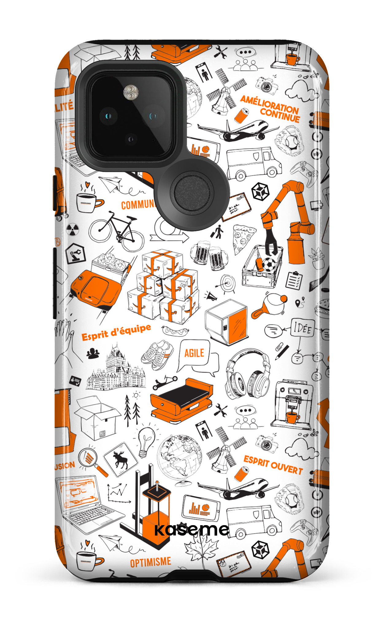Google Pixel 5 Tough Murale Vanderlande -