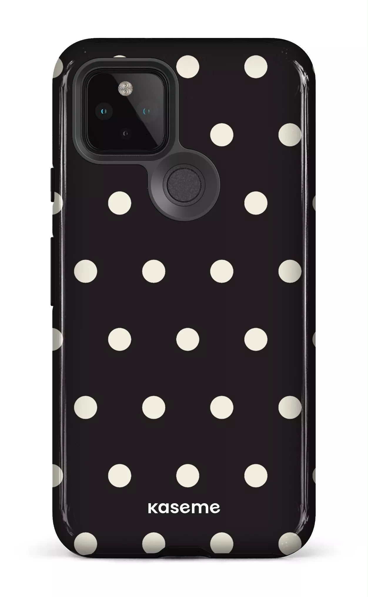 Google Pixel 5 Tough Polka Black -