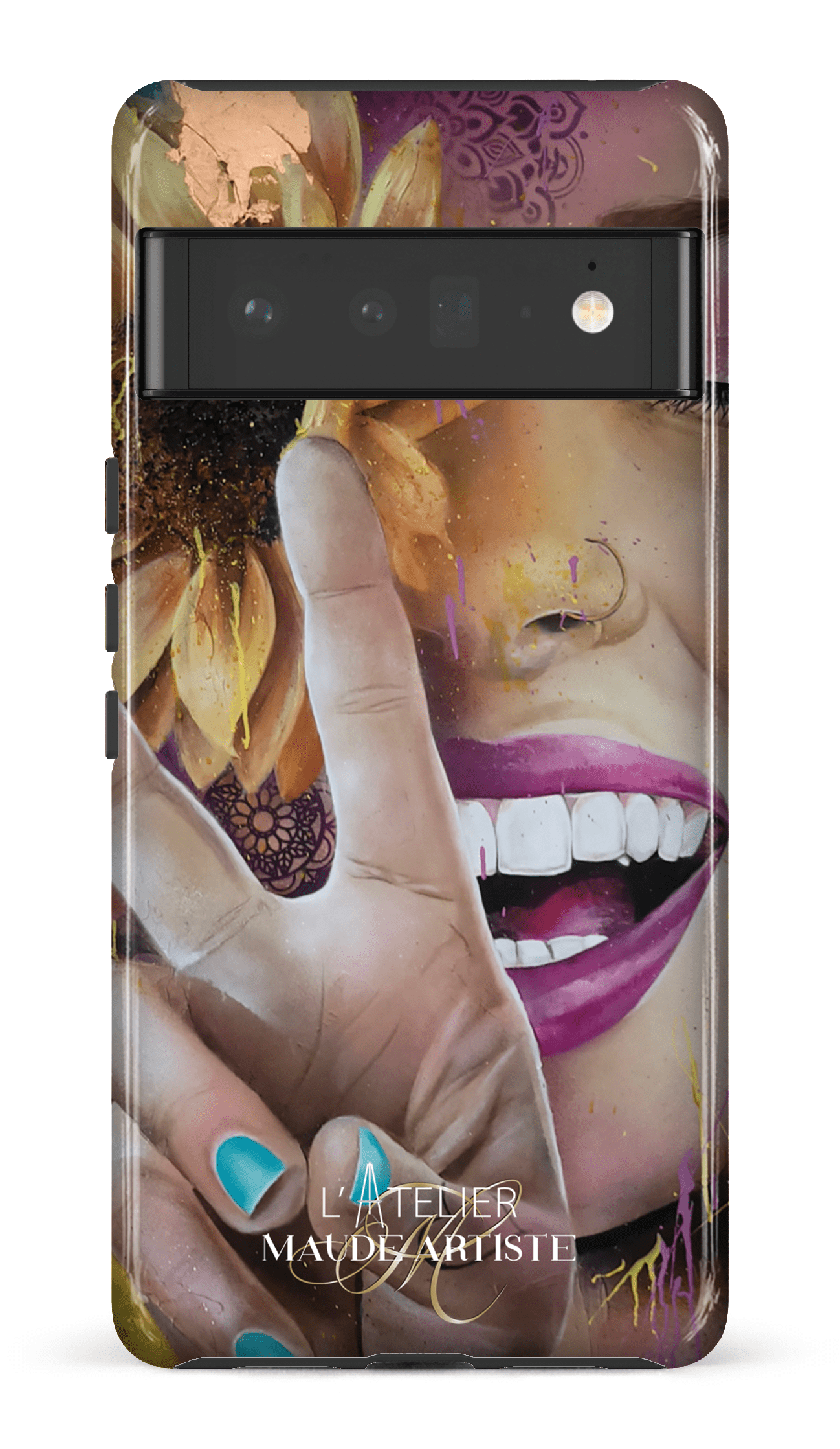 Google Pixel 6 Pro Tough (Gloss) Around Peace by Maude -