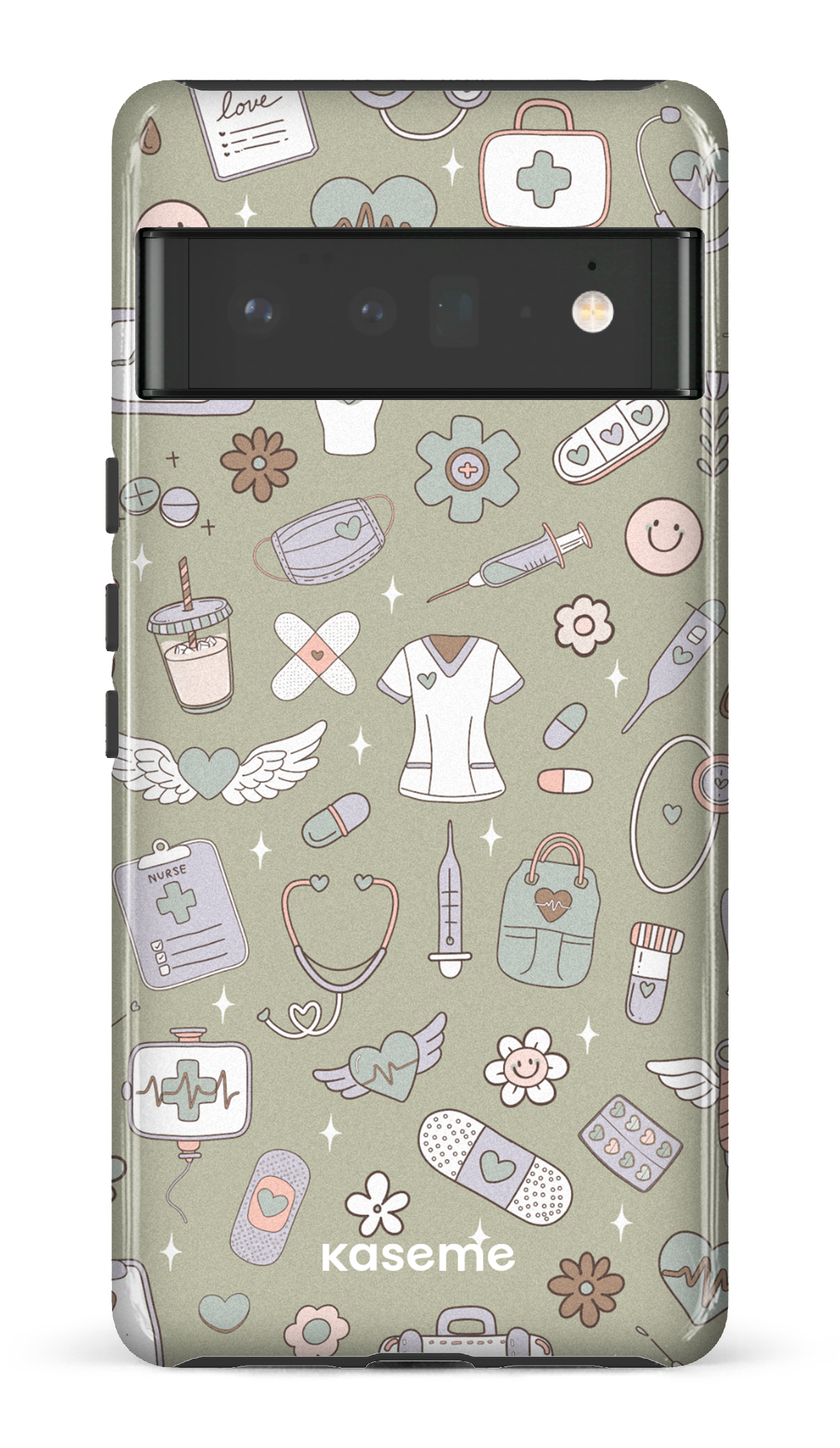 Google Pixel 6 Pro Tough (Gloss) Code Green -