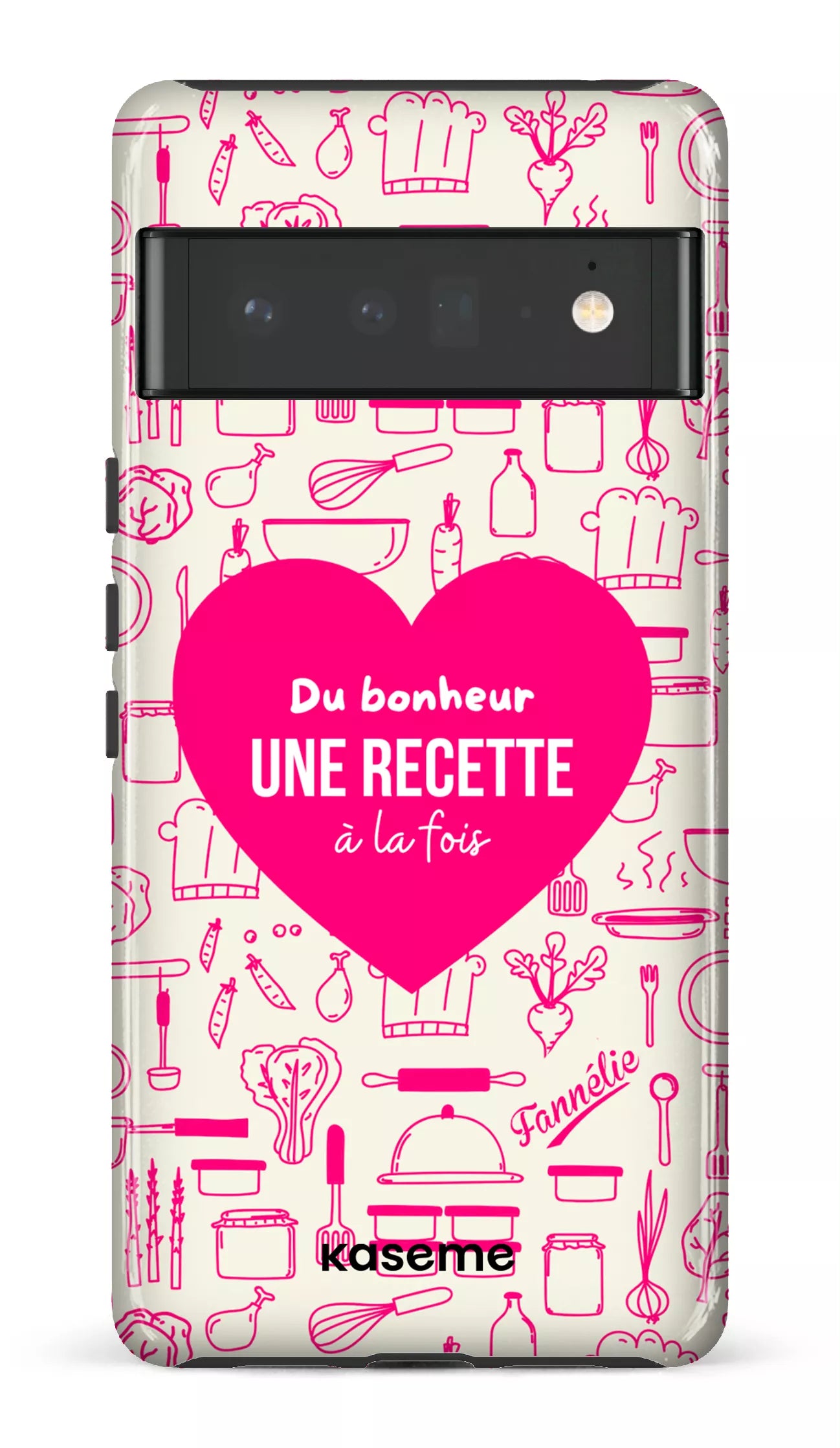 Google Pixel 6 Pro Tough (Gloss) Du bonheur une recette à la fois -