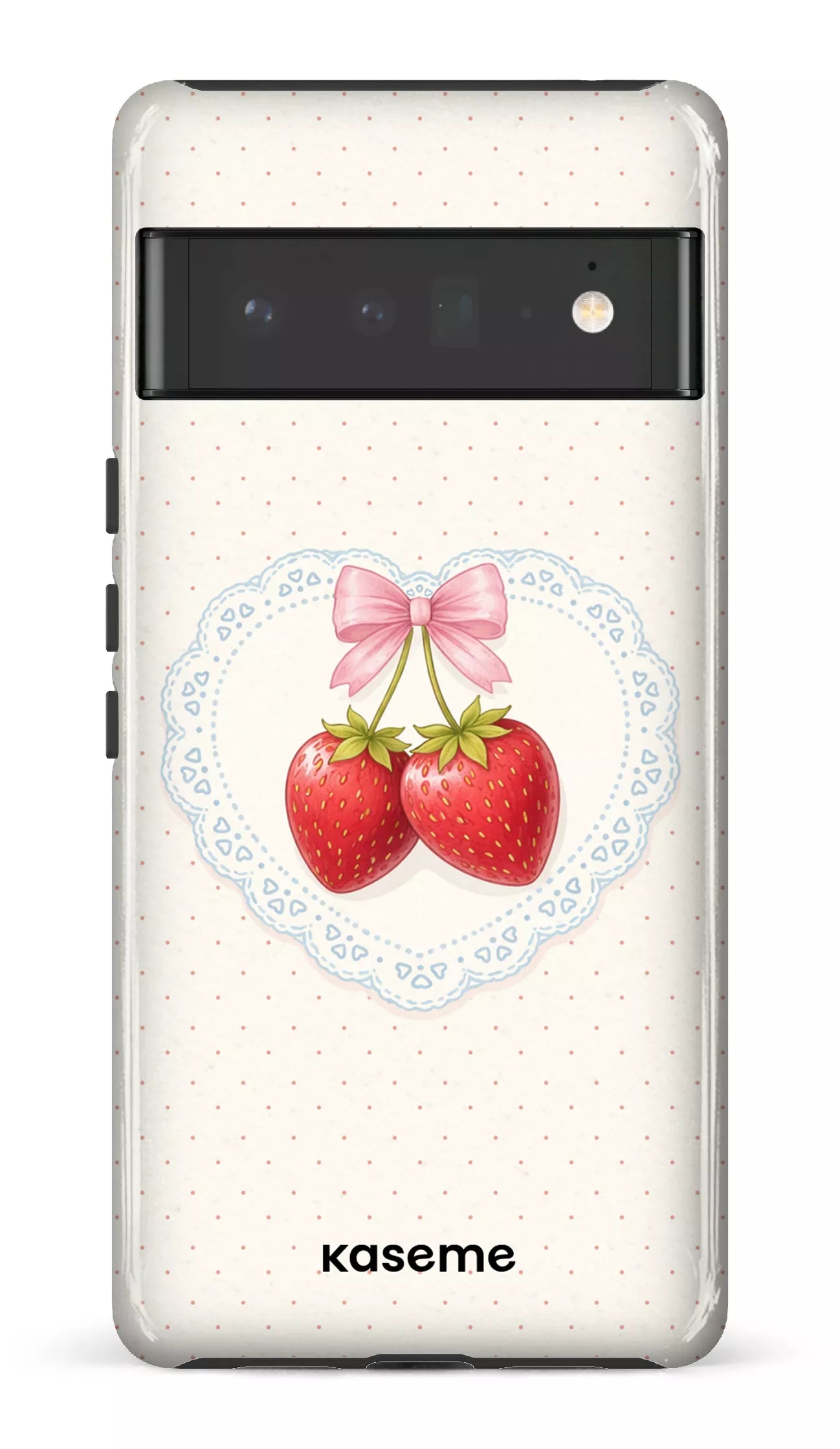 Google Pixel 6 Pro Tough (Gloss) Fresa Lace -