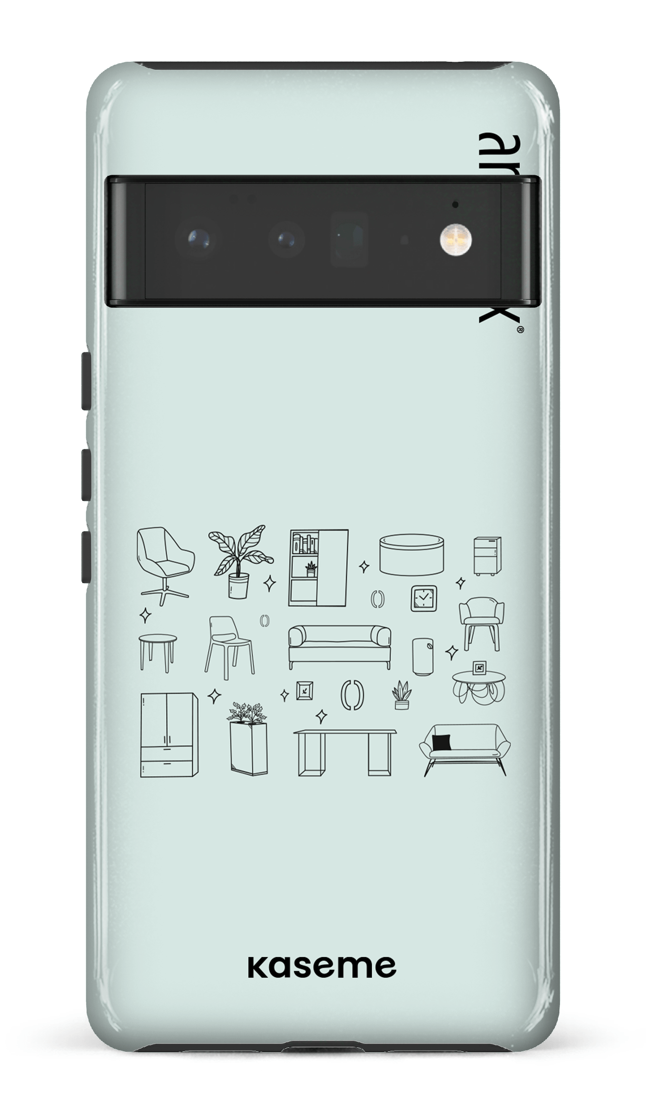 Google Pixel 6 Pro Tough (Gloss) L'essentiel menthe par Artopex -