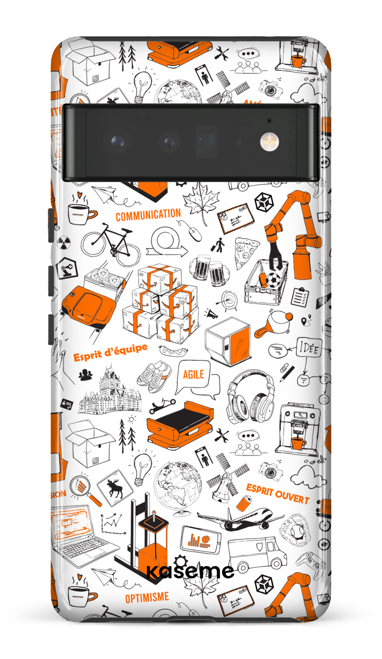 Google Pixel 6 Pro Tough (Gloss) Murale Vanderlande -