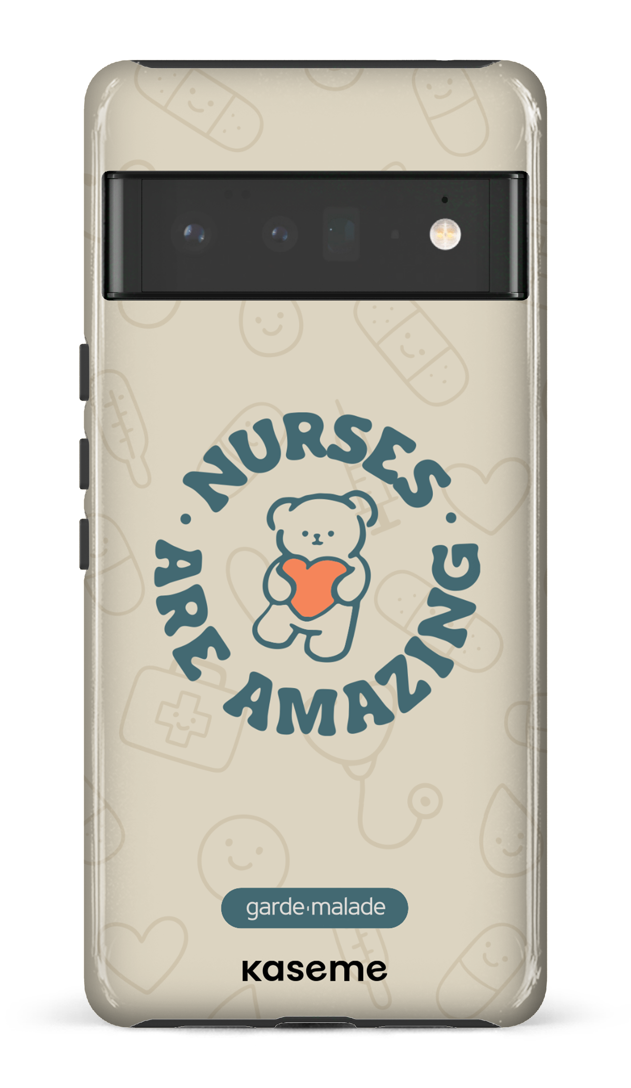 Google Pixel 6 Pro Tough (Gloss) Nurses Are Amazing x Garde-Malade -