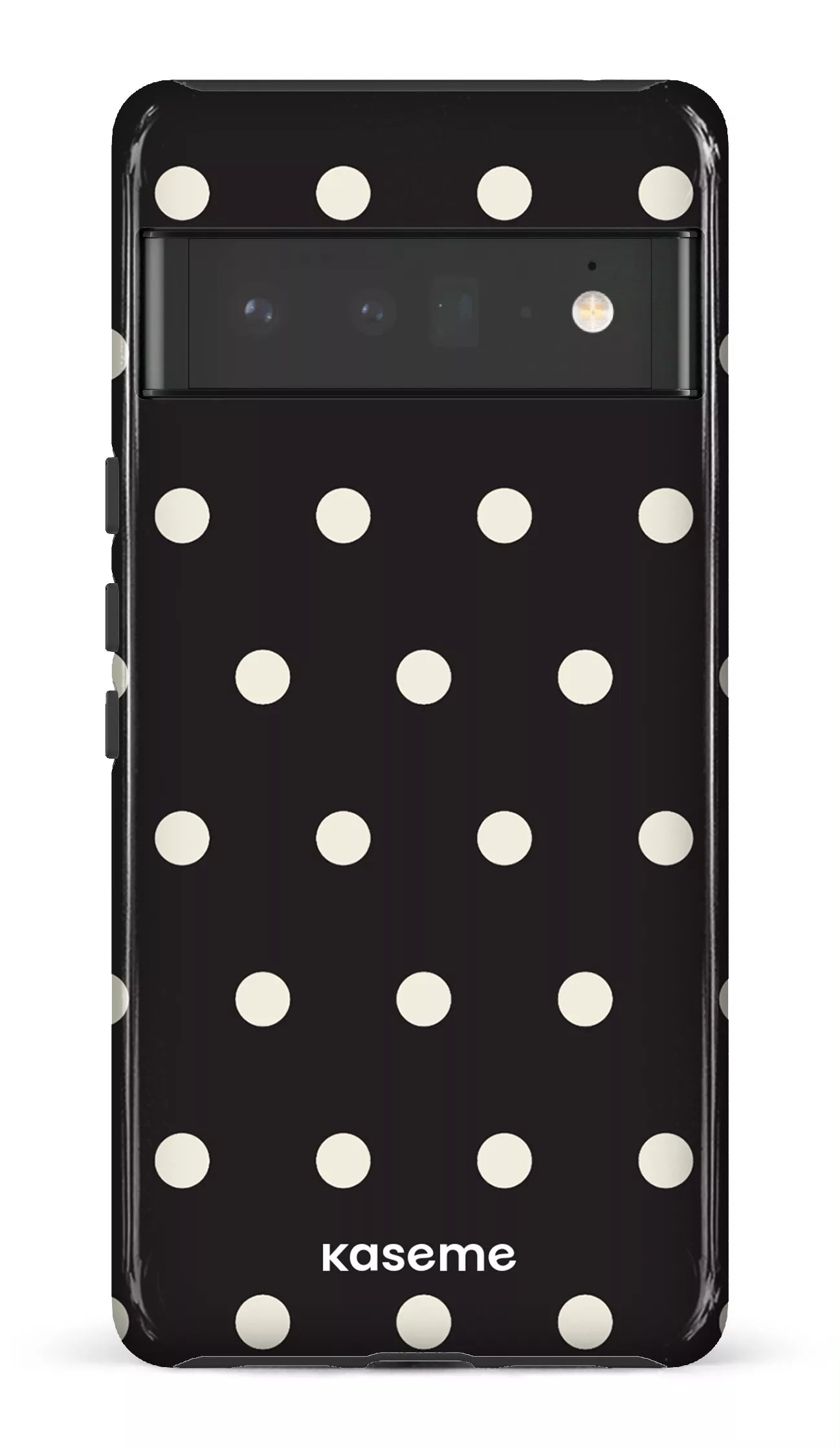 Google Pixel 6 Pro Tough (Gloss) Polka Black -