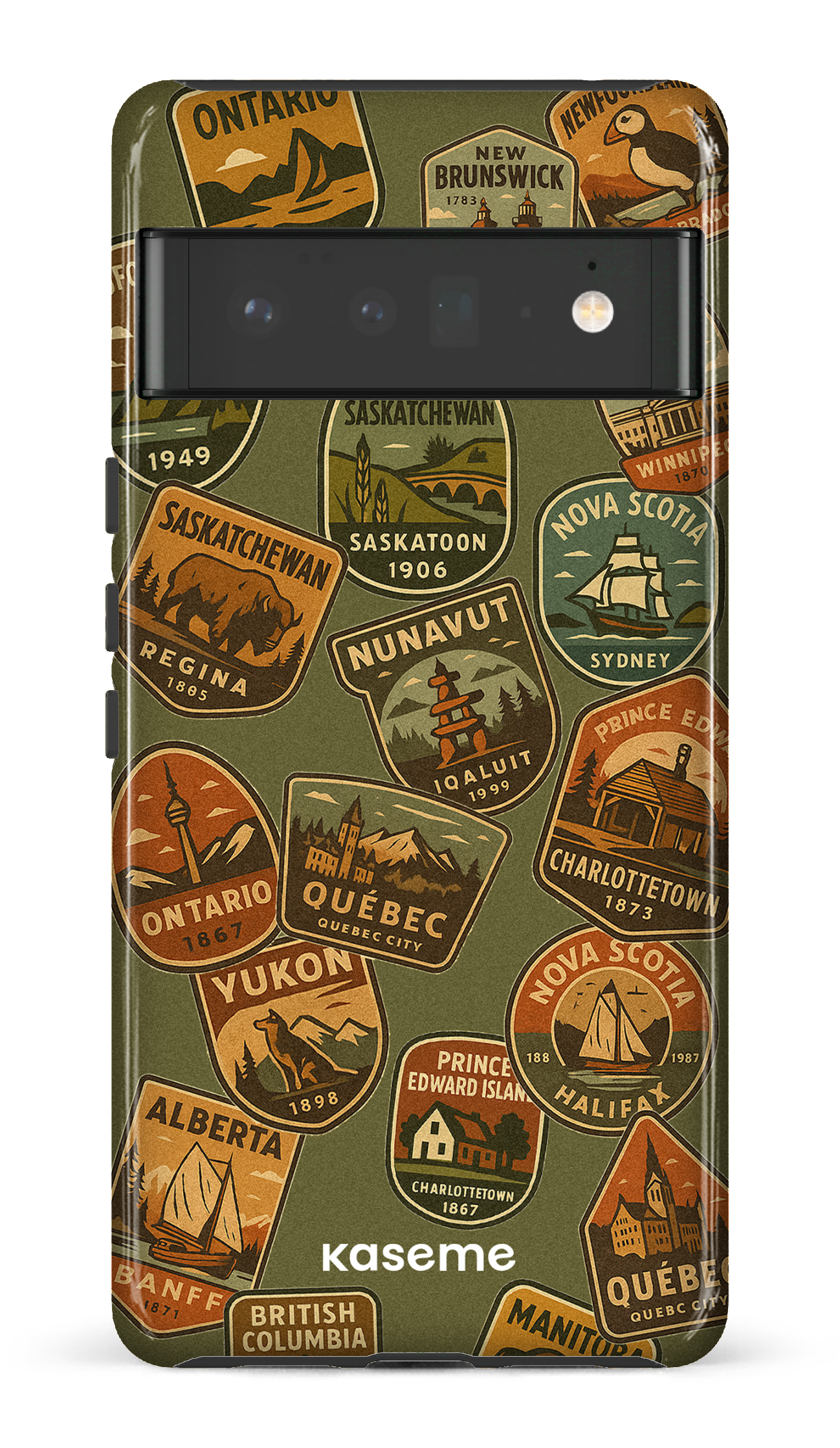 Google Pixel 6 Pro Tough (Gloss) Provinces -