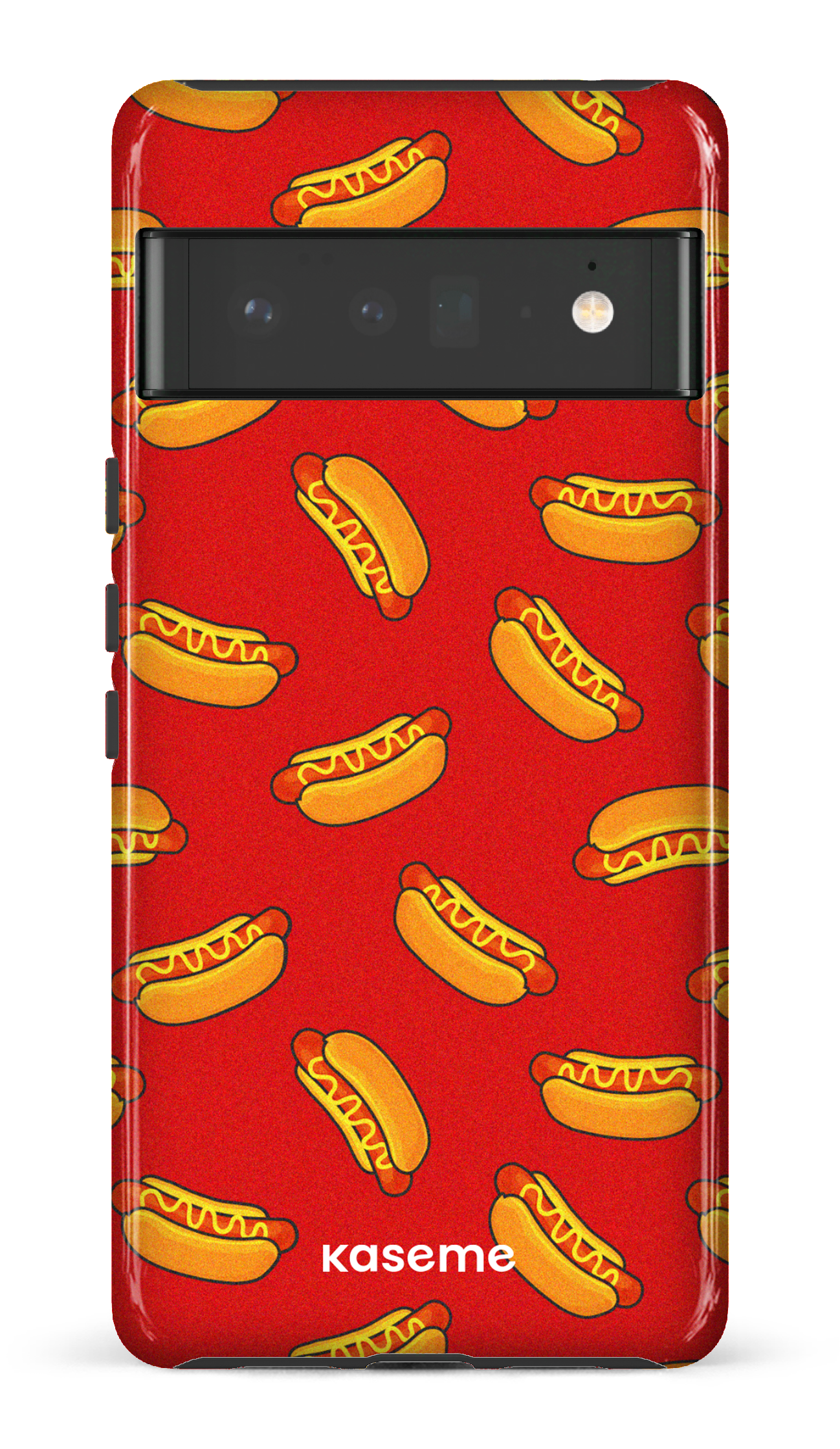 Google Pixel 6 Pro Tough (Gloss) Steam Red -