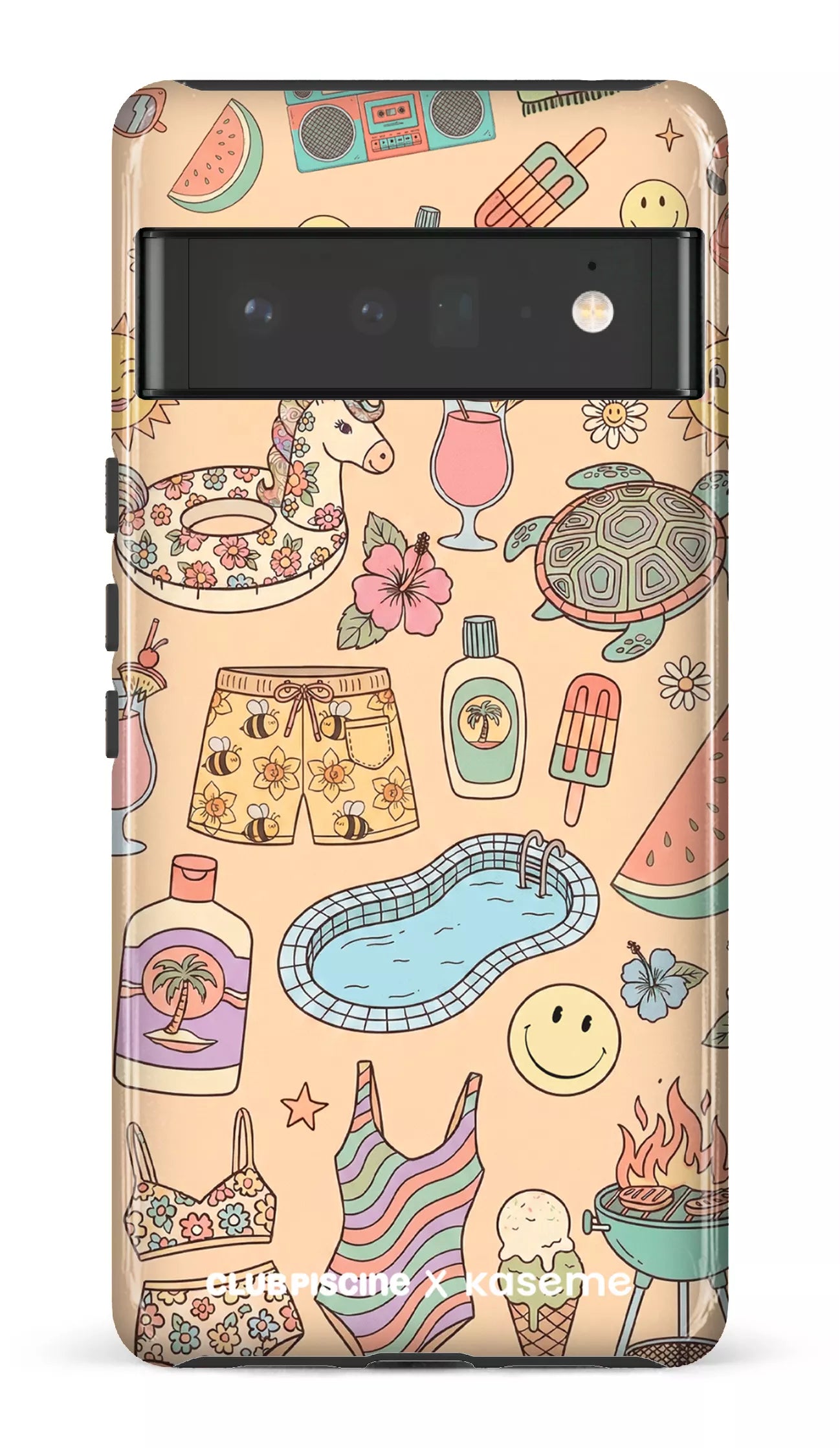 Google Pixel 6 Pro Tough (Gloss) Summer Icon by Club Piscine -