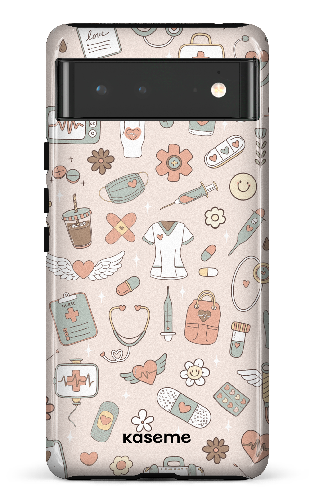 Google Pixel 6 Tough Code Beige -