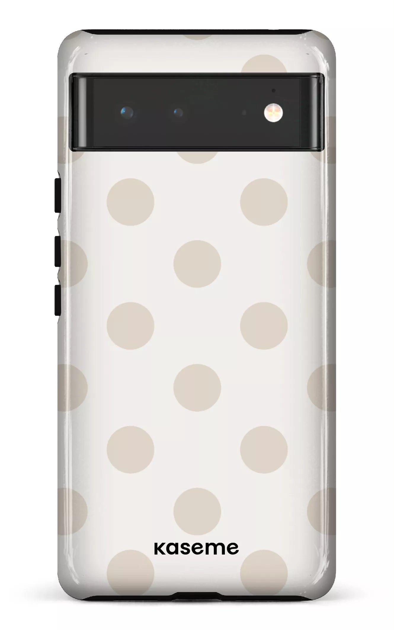 Google Pixel 6 Tough Couture Beige & White -
