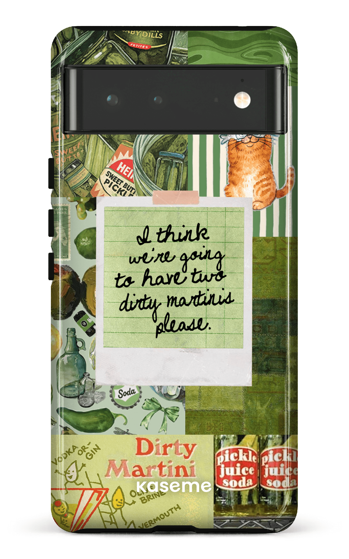 Google Pixel 6 Tough Green Hour -