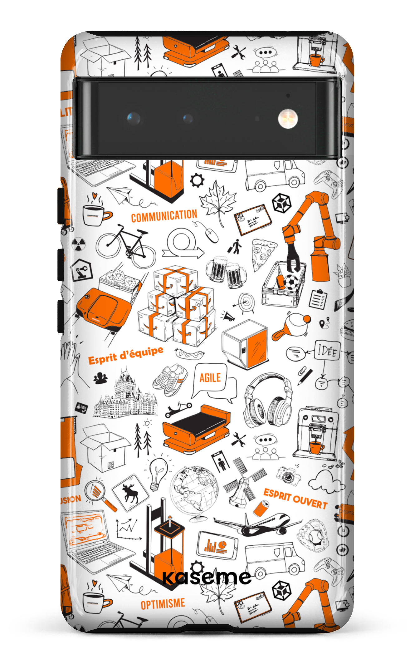 Google Pixel 6 Tough Murale Vanderlande -