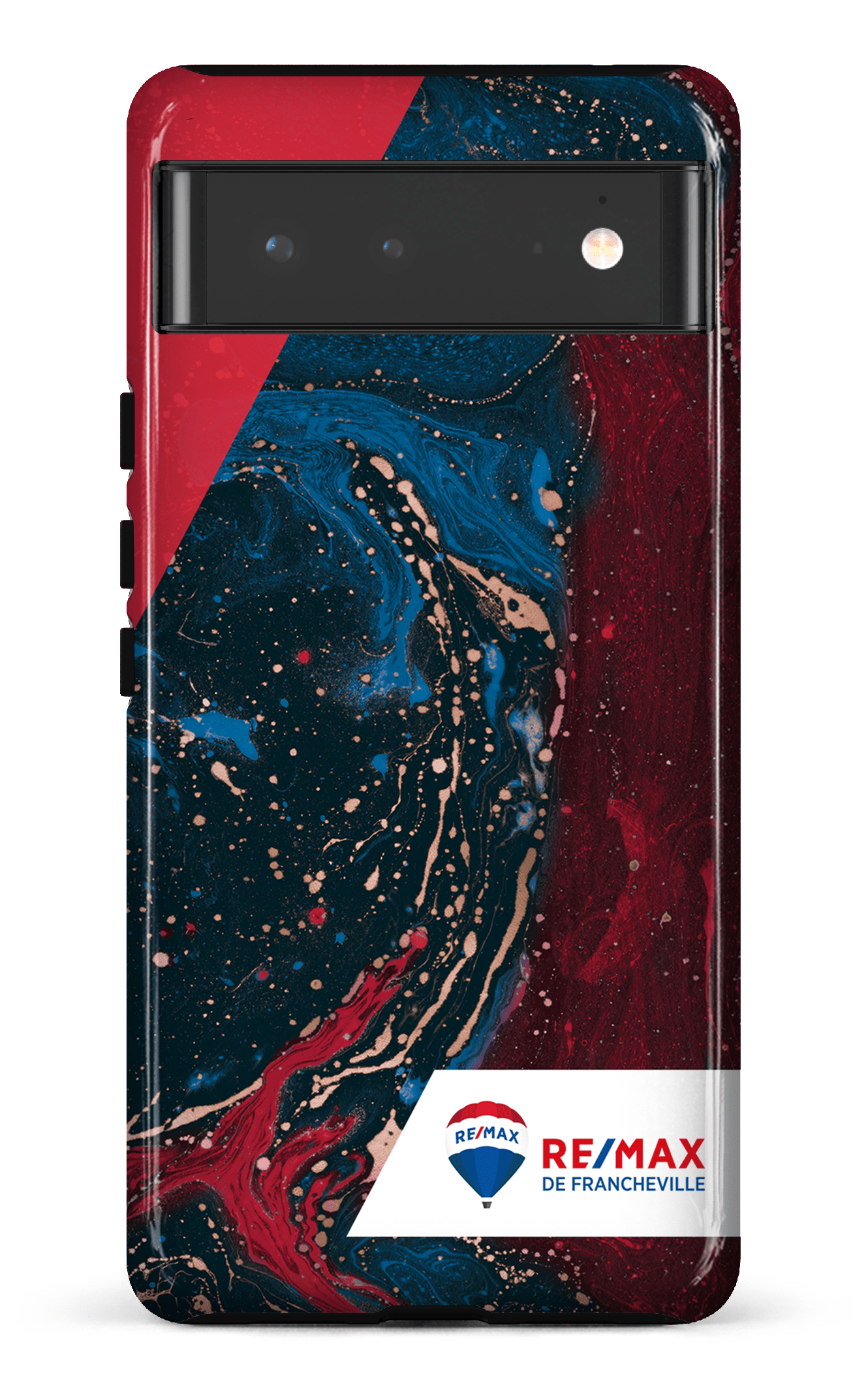 Google Pixel 6 Tough Peinture marbrée sombre de Francheville -