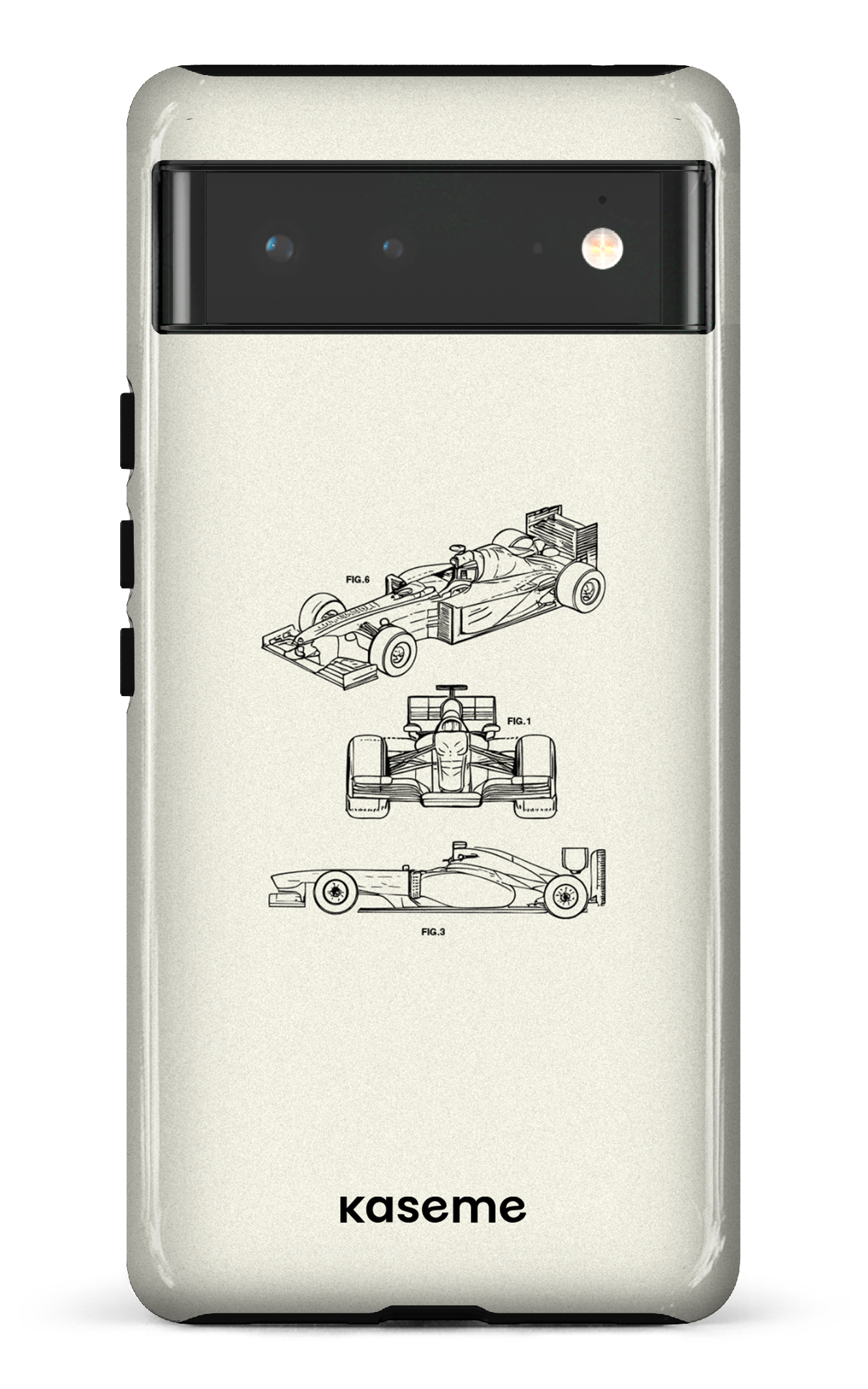 Google Pixel 6 Tough Sport Car White -