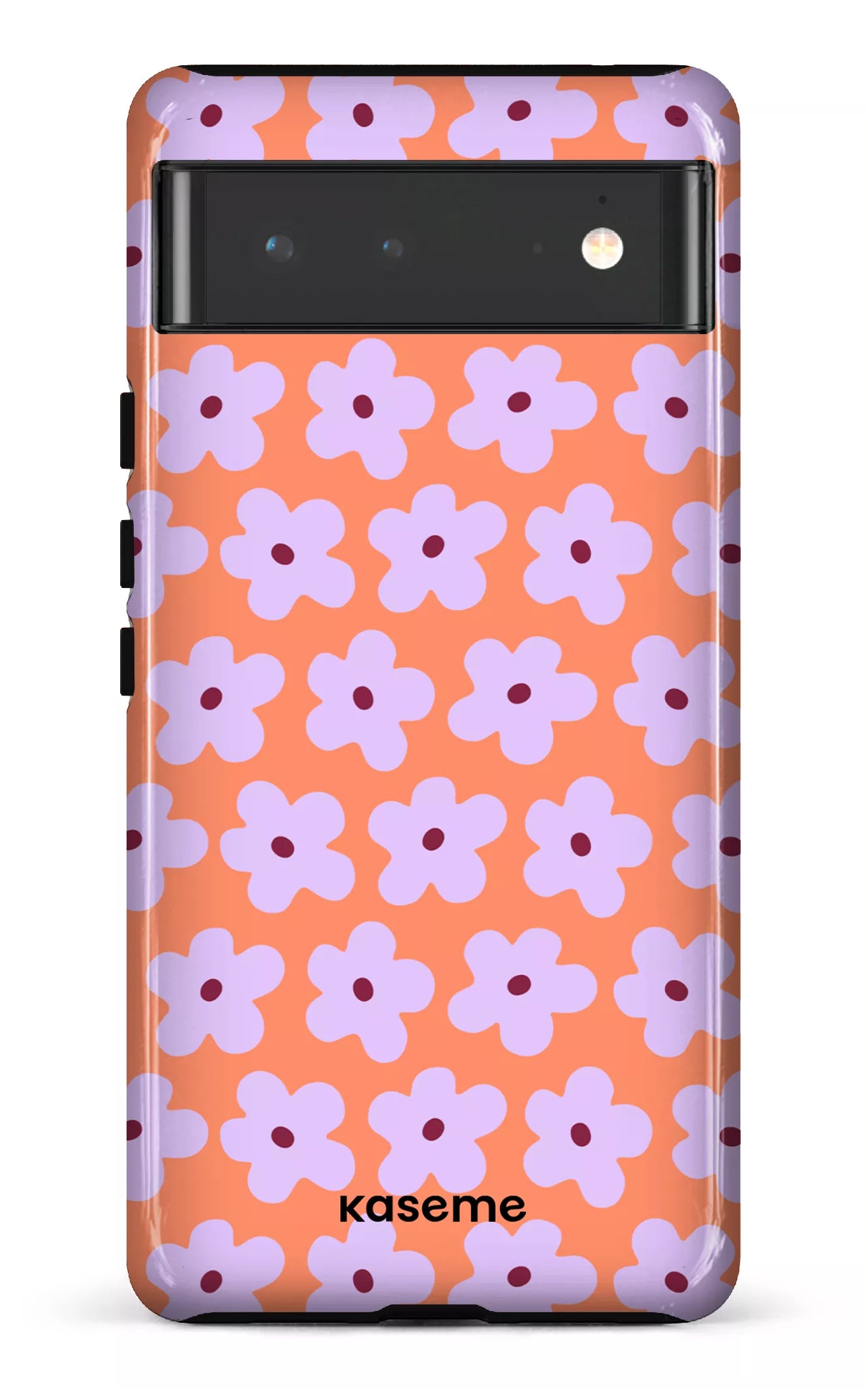 Google Pixel 6 Tough Viva la Fiori Orange -