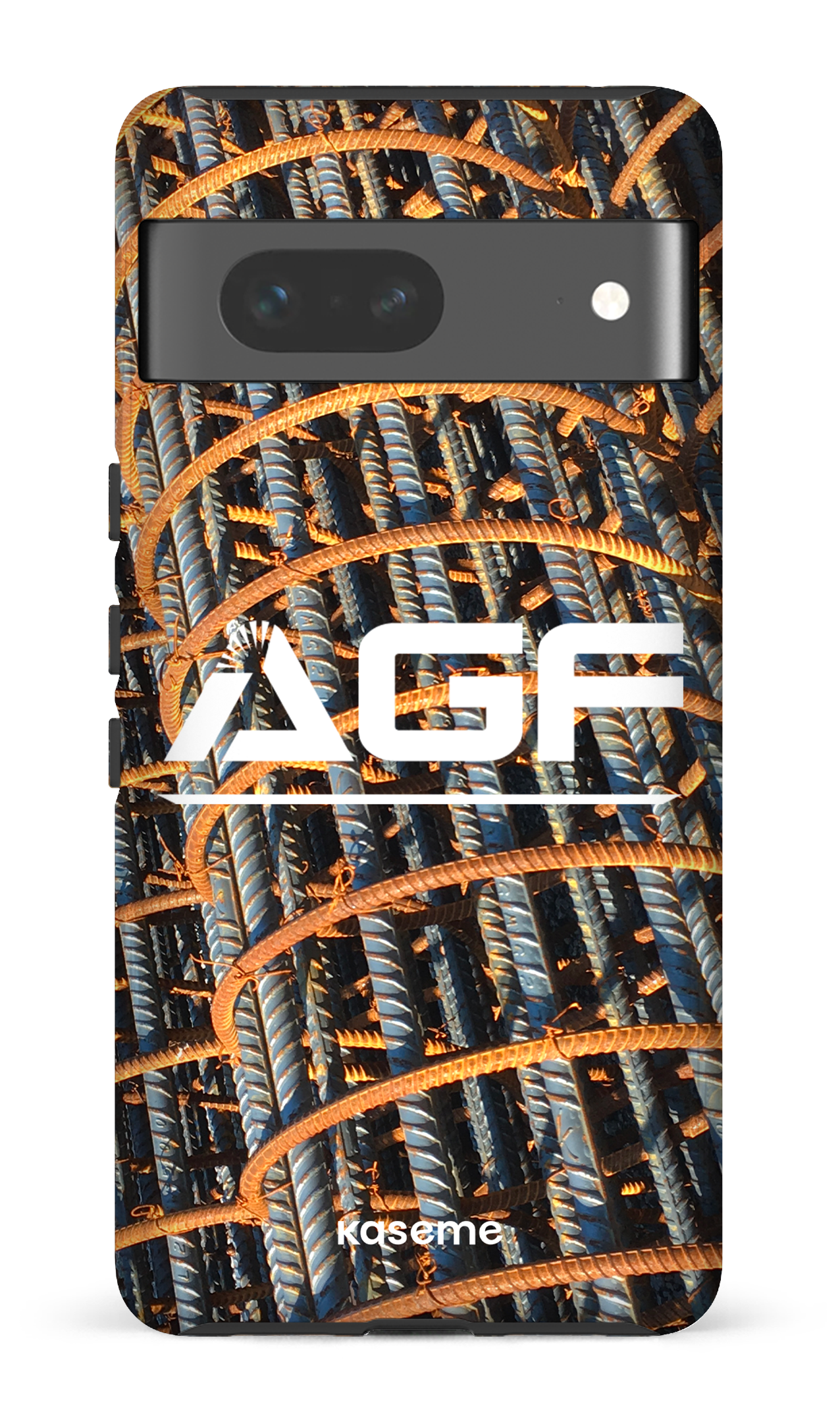 Google Pixel 7 Tough Gloss AGF Acier -