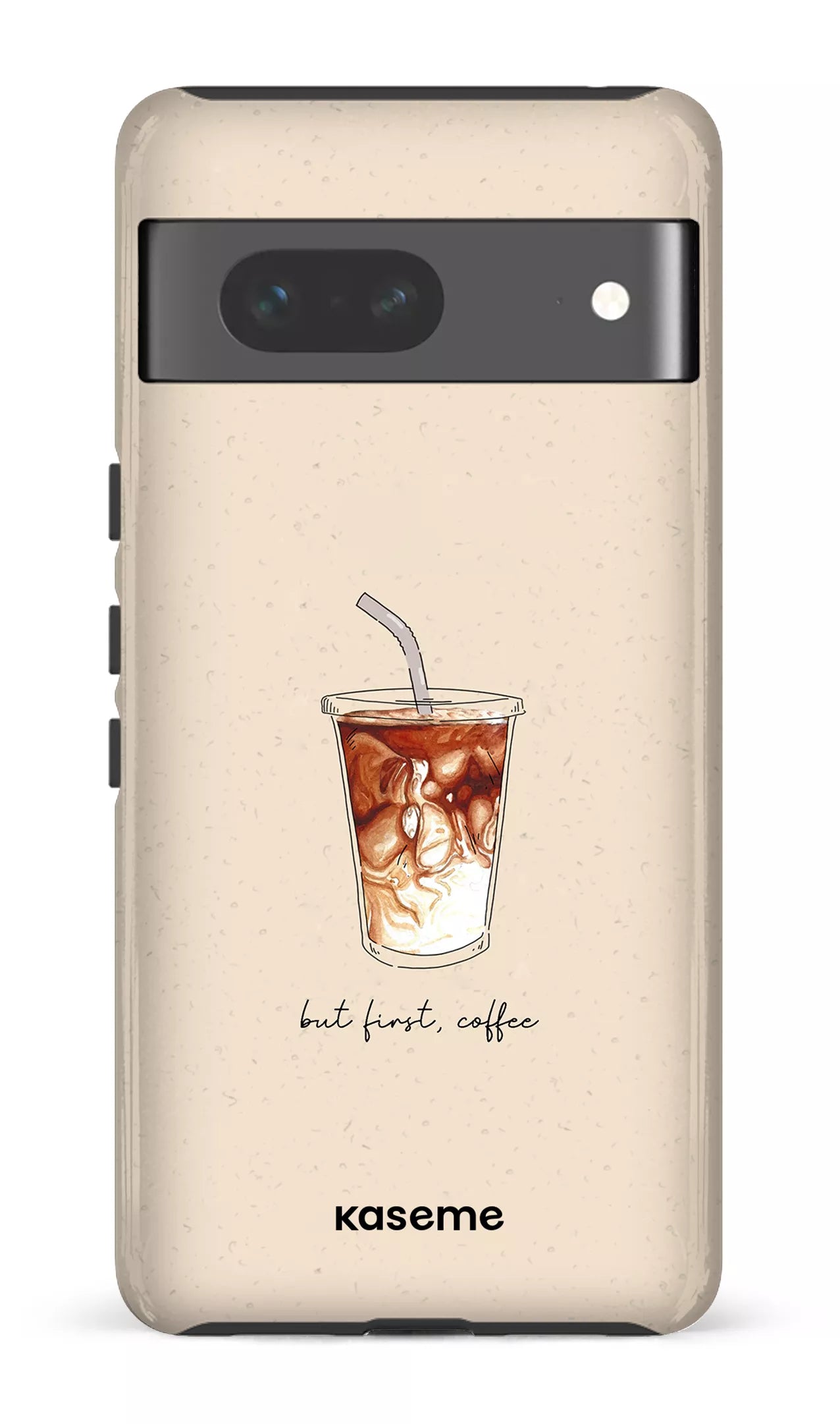 Google Pixel 7 Tough Gloss But first, coffee -