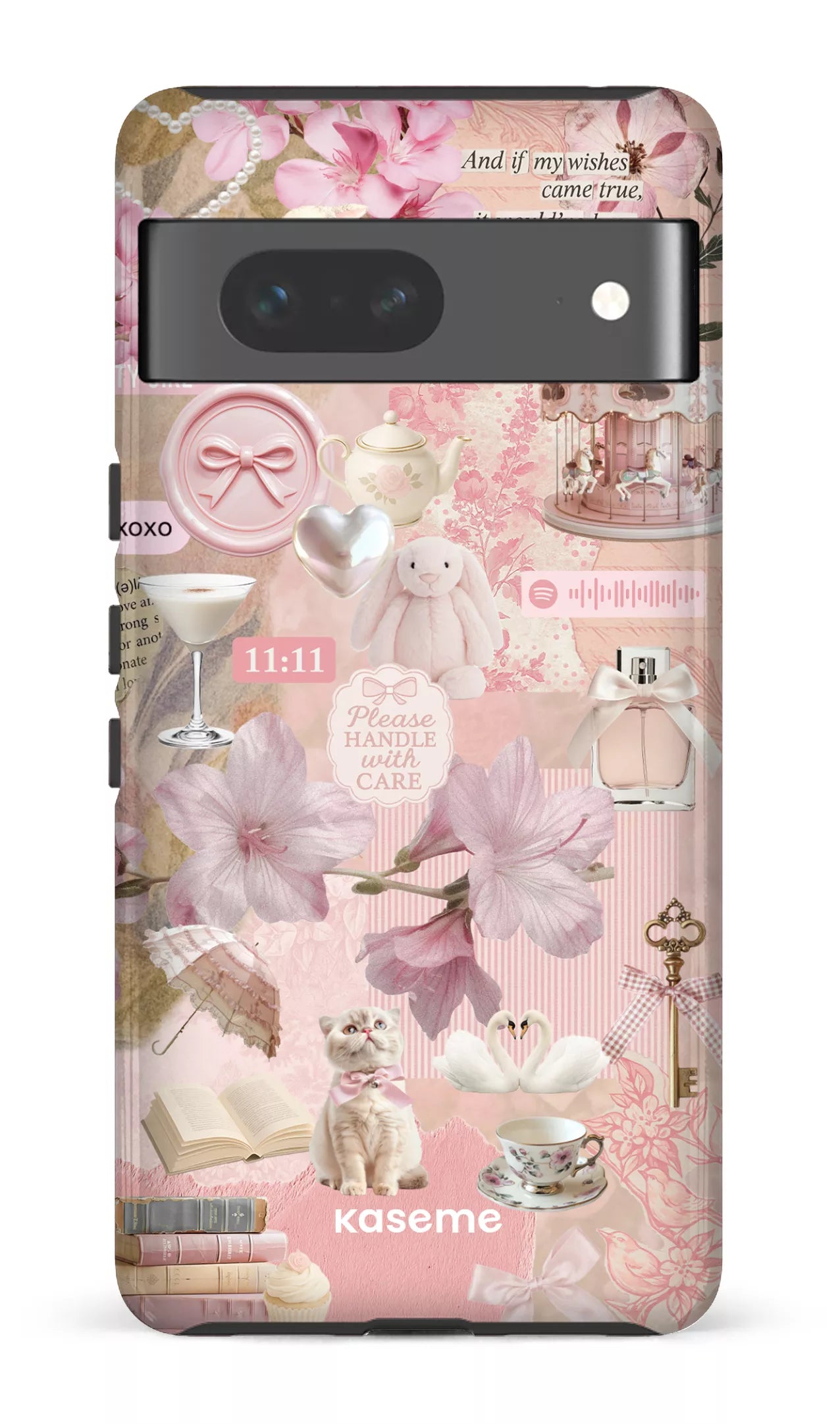 Google Pixel 7 Tough Gloss Coquette Diary -