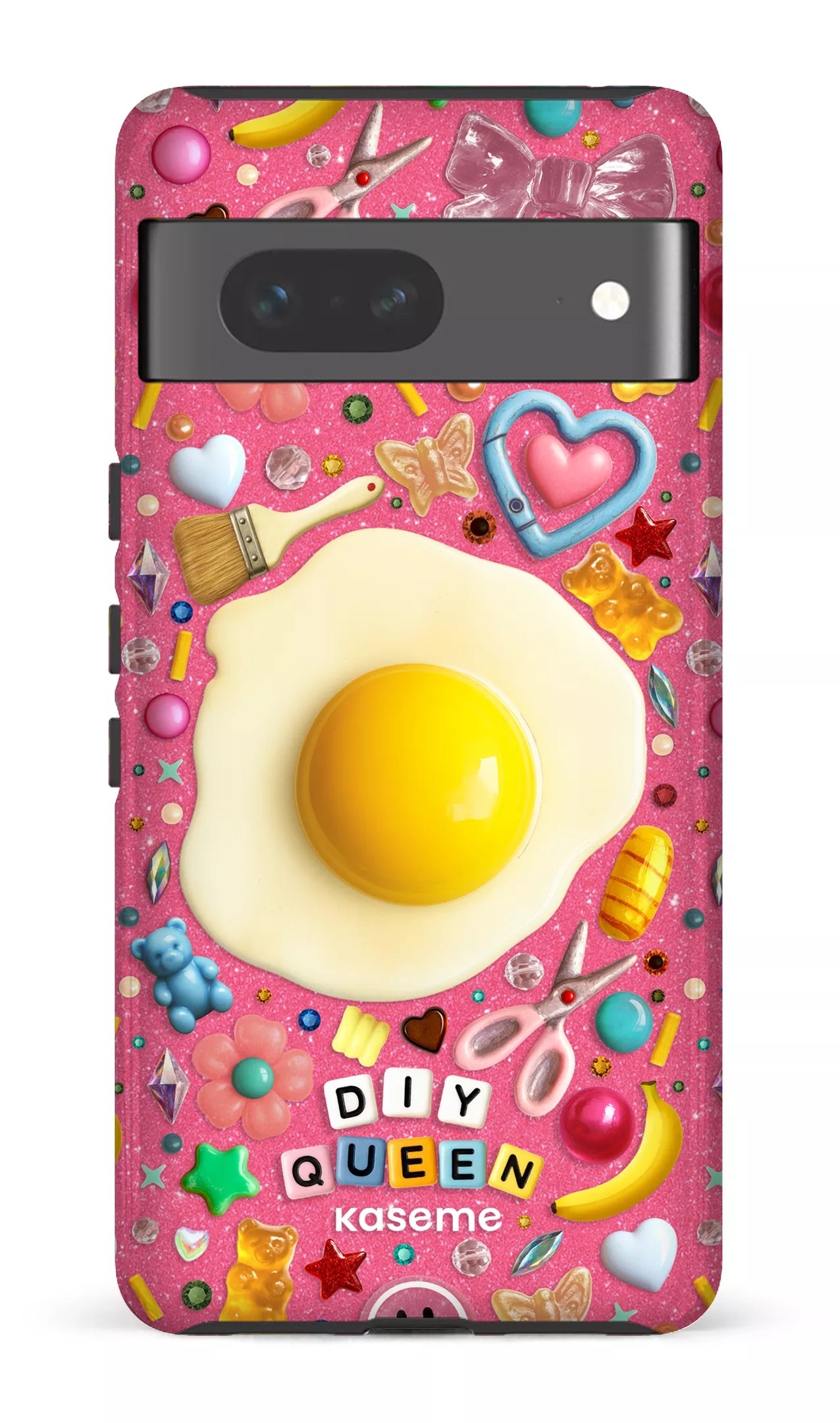 Google Pixel 7 Tough Gloss DIY Queen -