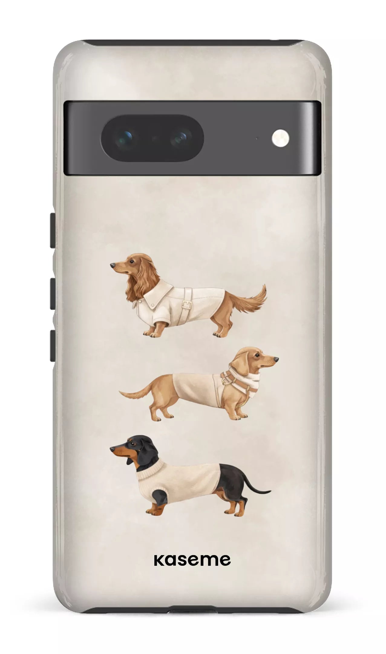 Google Pixel 7 Tough Gloss Doxies Club Beige -