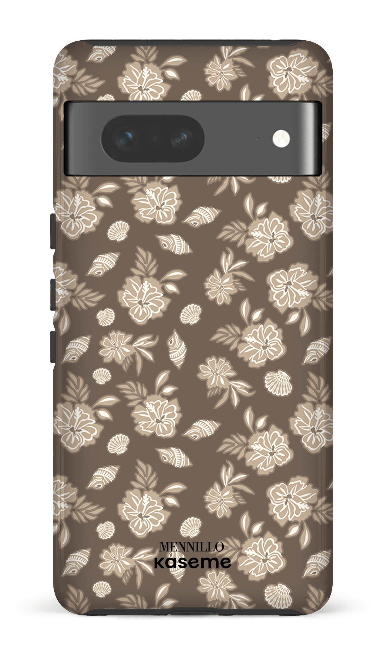 Google Pixel 7 Tough Gloss Floral Cream -