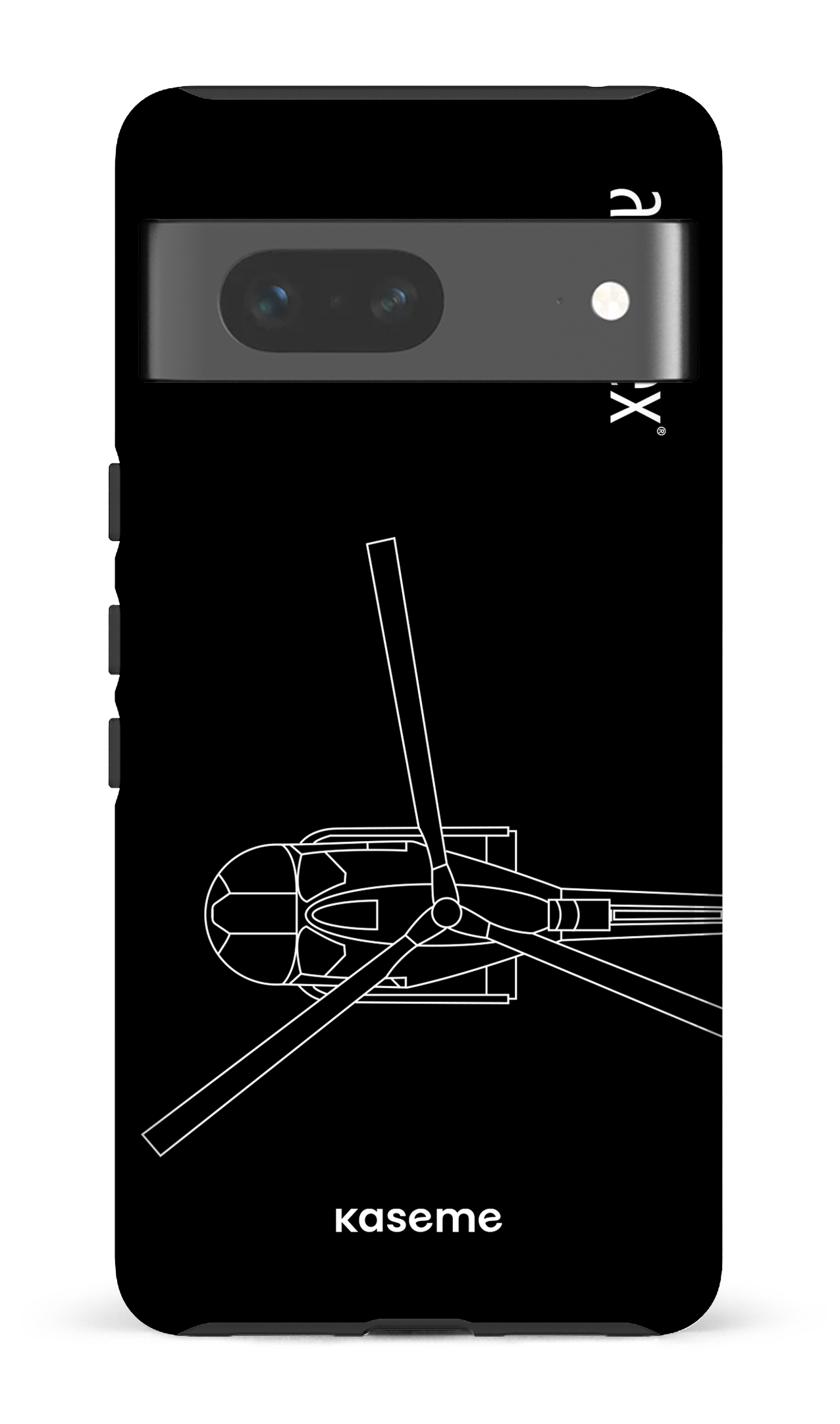 Google Pixel 7 Tough Gloss L'hélico par Artopex -