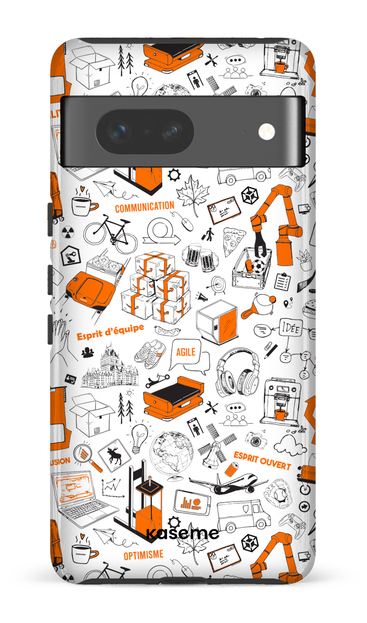 Google Pixel 7 Tough Gloss Murale Vanderlande -