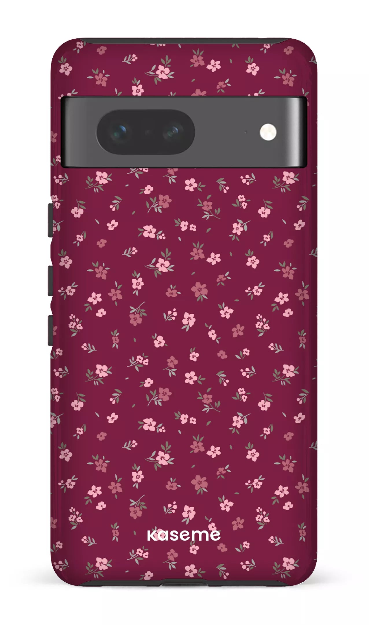 Google Pixel 7 Tough Gloss Porcelain Blossom Burgundy -