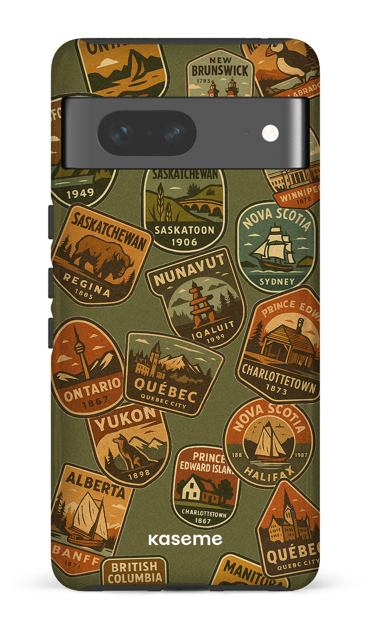 Google Pixel 7 Tough Gloss Provinces -