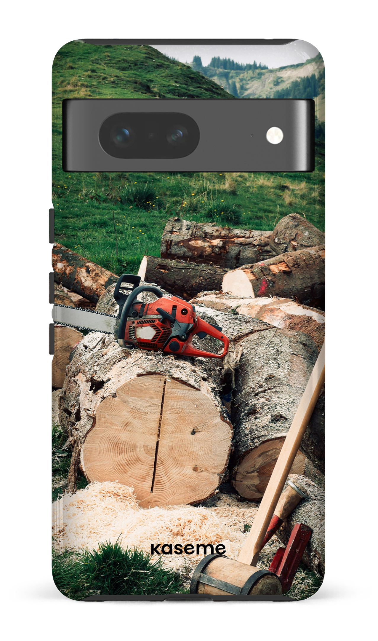 Google Pixel 7 Tough Gloss Timber Cut -